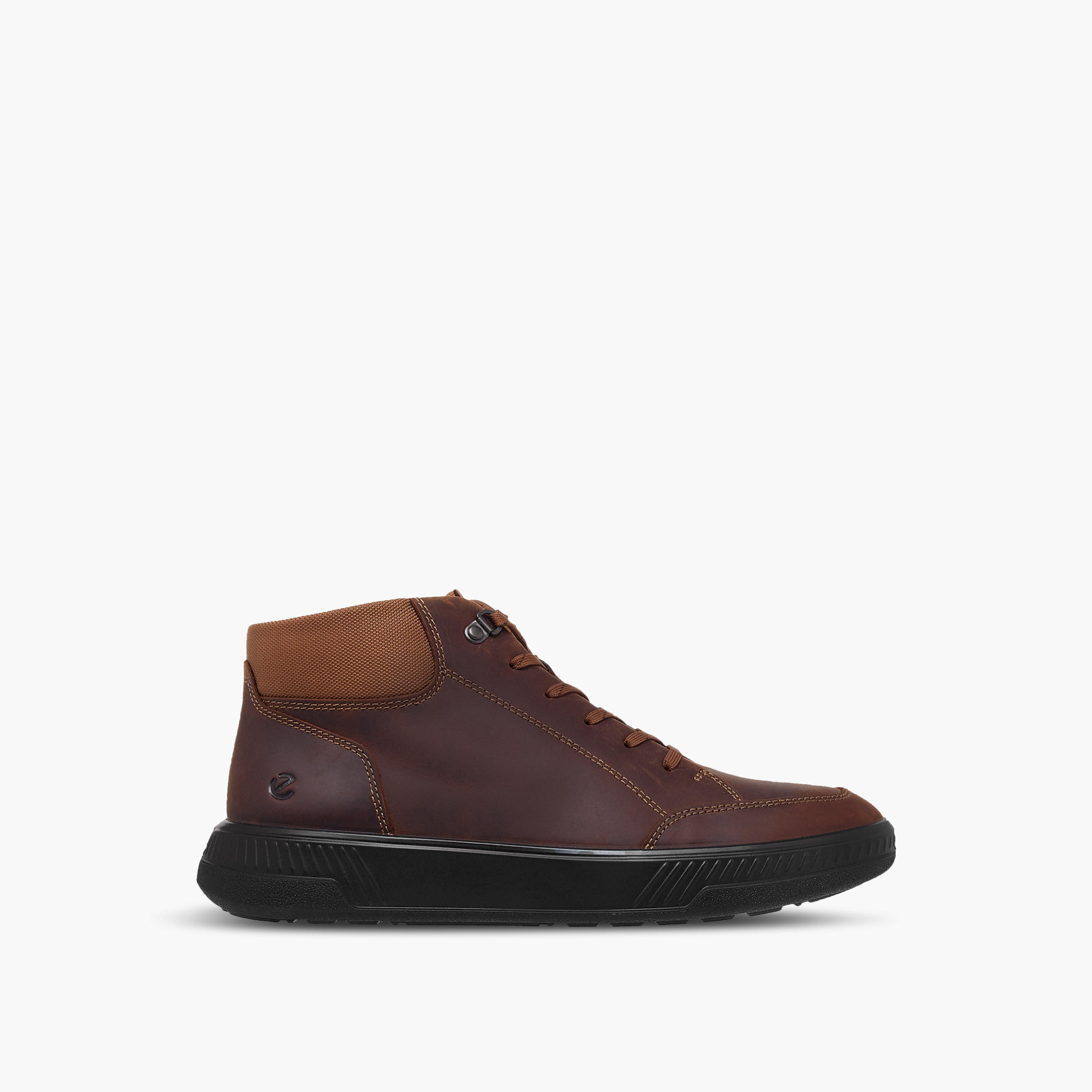 Ecco Men Move M Lace-Up Leather High Cut Sneakers-men-shoes-sneakers-image-3
