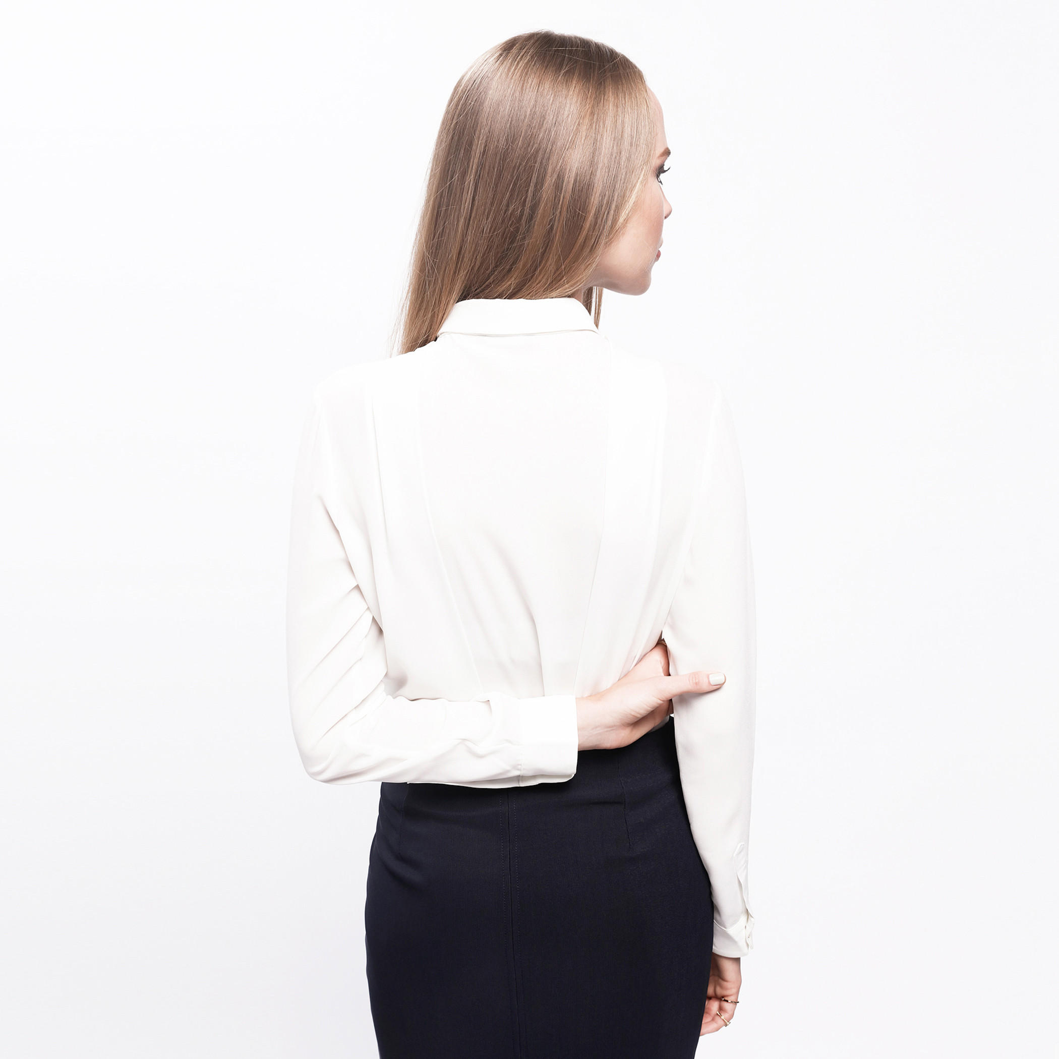 Layered Shirt with Long Sleeves and Tie Back-women-clothing-shirtsandblouses-blouses-image-2