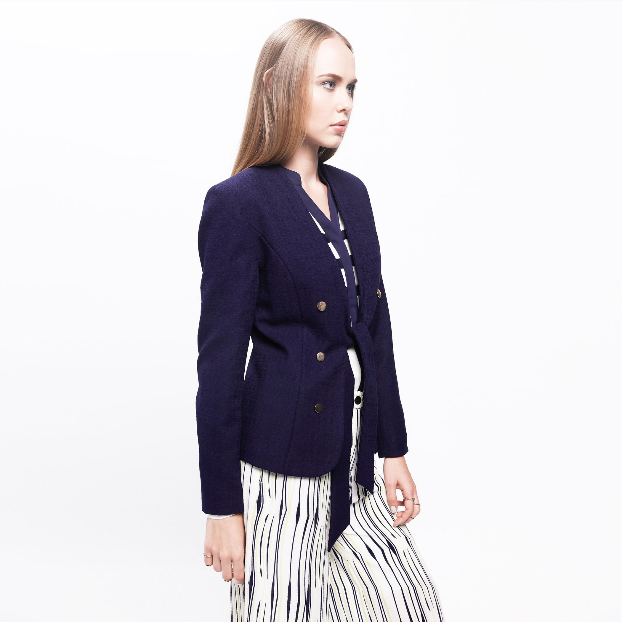 Long Sleeves Blazer with Button Detail and Tie-Up Front-women-clothing-coatsandjackets-blazers-image-3