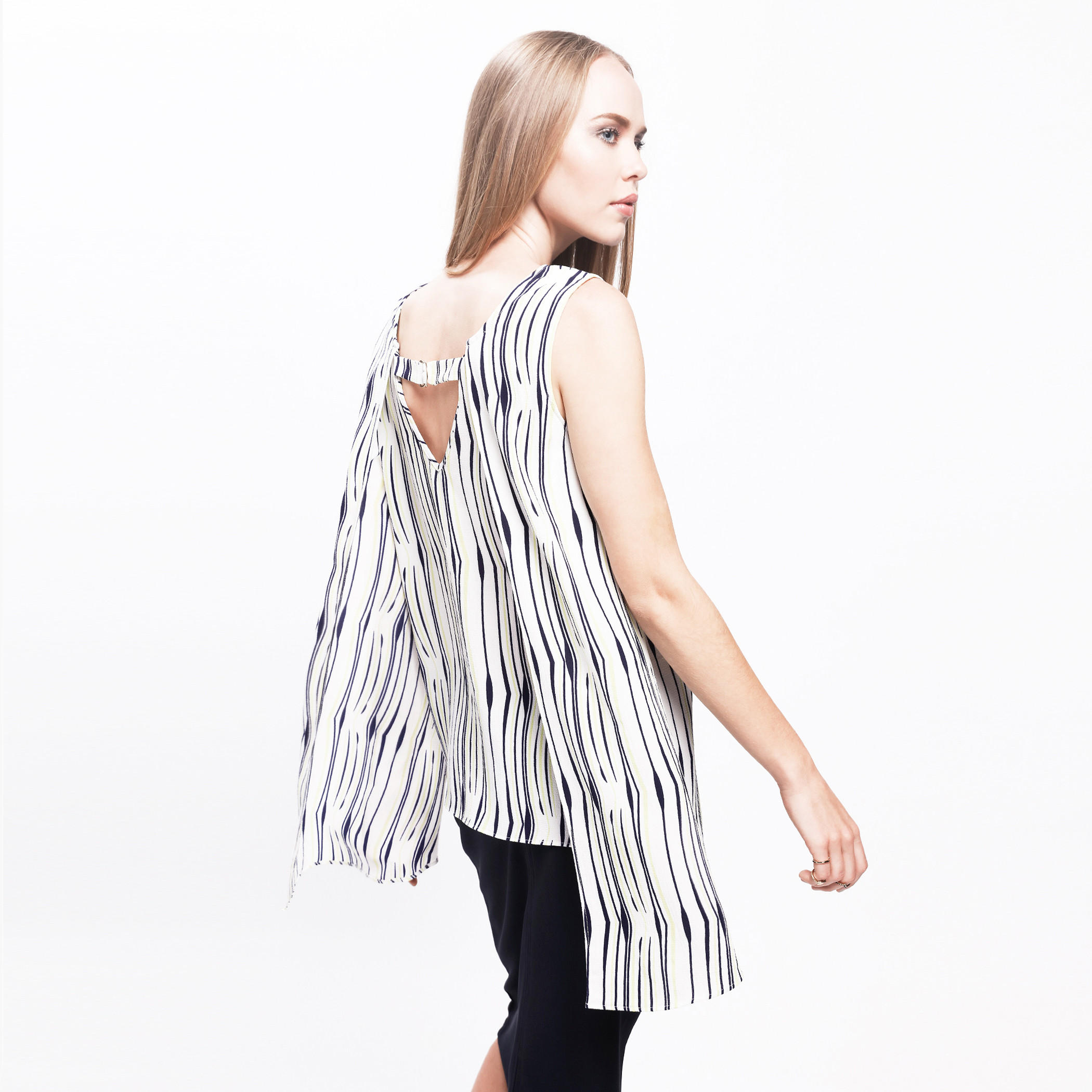 Printed Sleeveless Top with Buckle Back-women-clothing-shirtsandblouses-blouses-image-2
