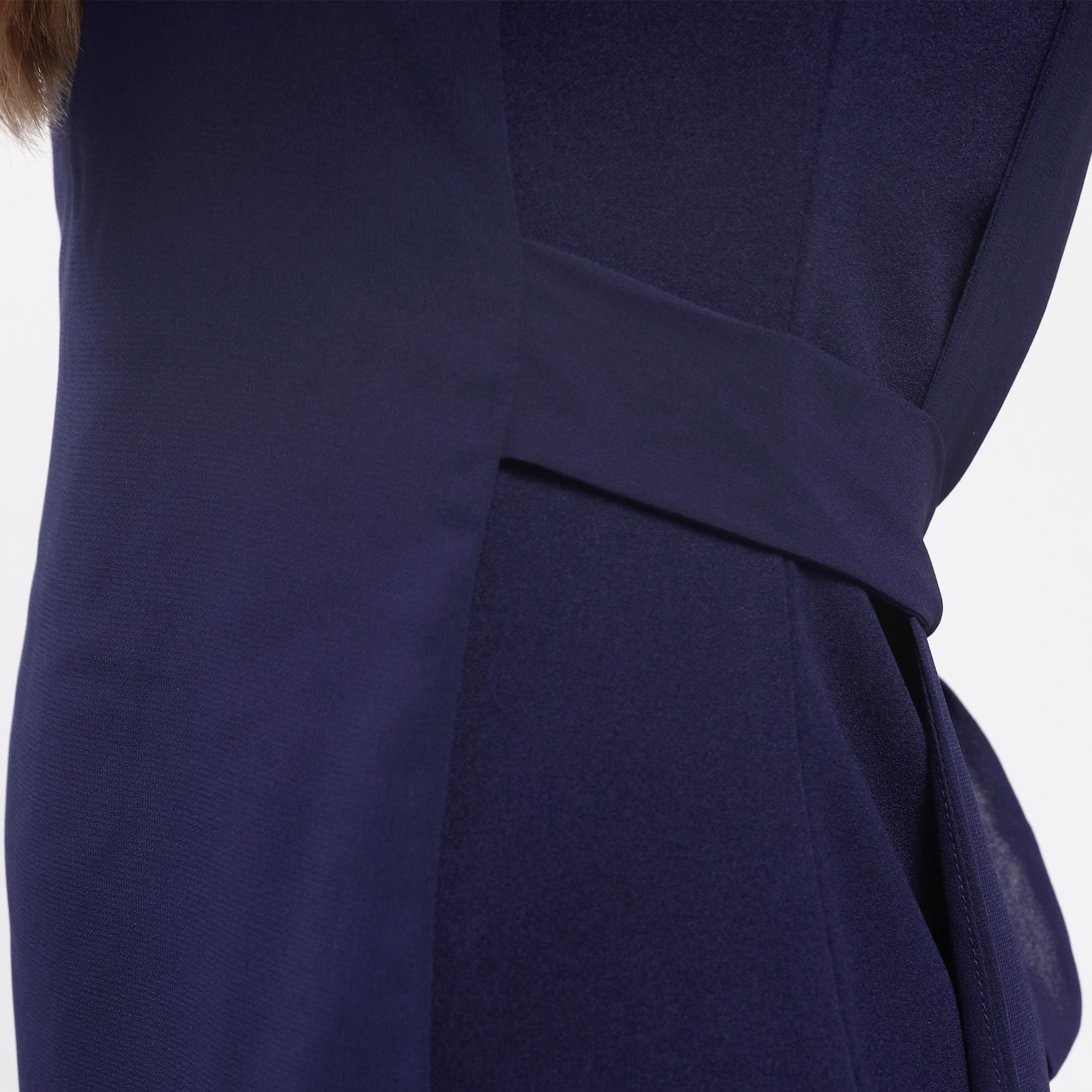 Sleeveless Dress with Round Neck and Tie-Up Back-women-clothing-dresses-image-4