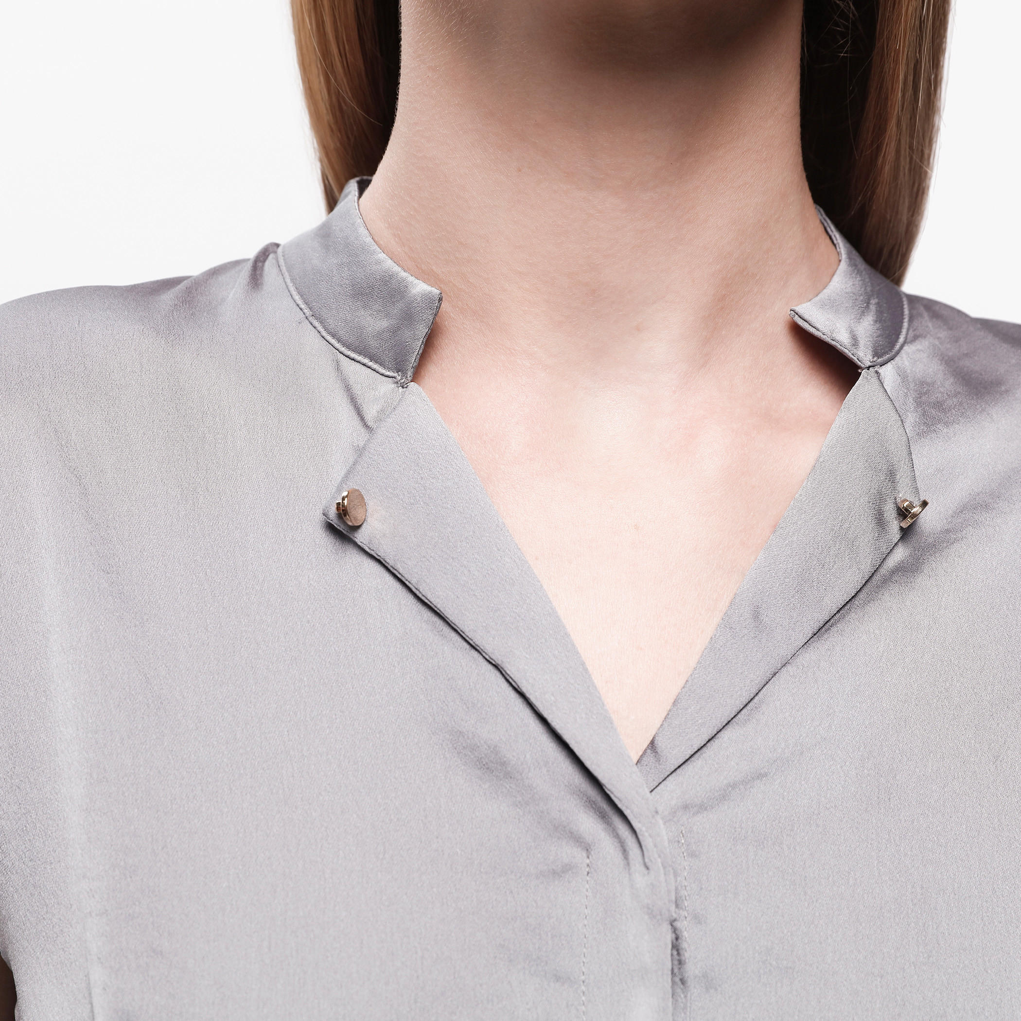 Cap Sleeves Top with Button Detail-women-clothing-shirtsandblouses-blouses-image-4