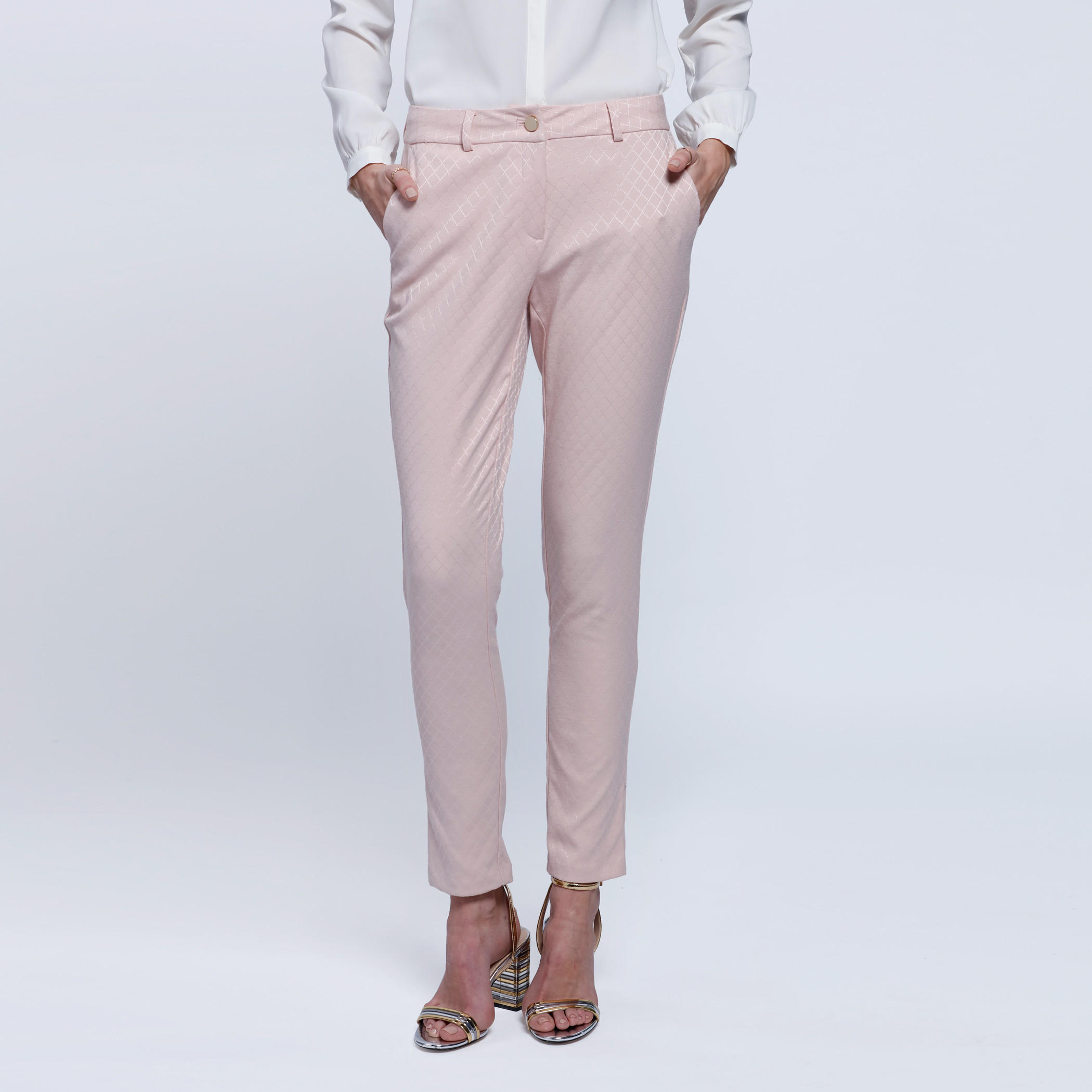Full Length Trouser with Button Closure-women-clothing-bottoms-trousers-image-1