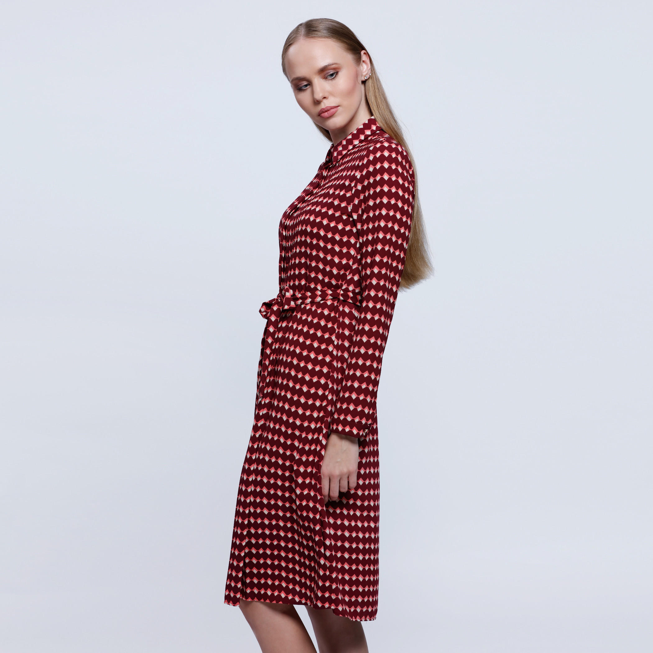 Printed Long Sleevess Dress-women-clothing-dresses-image-3