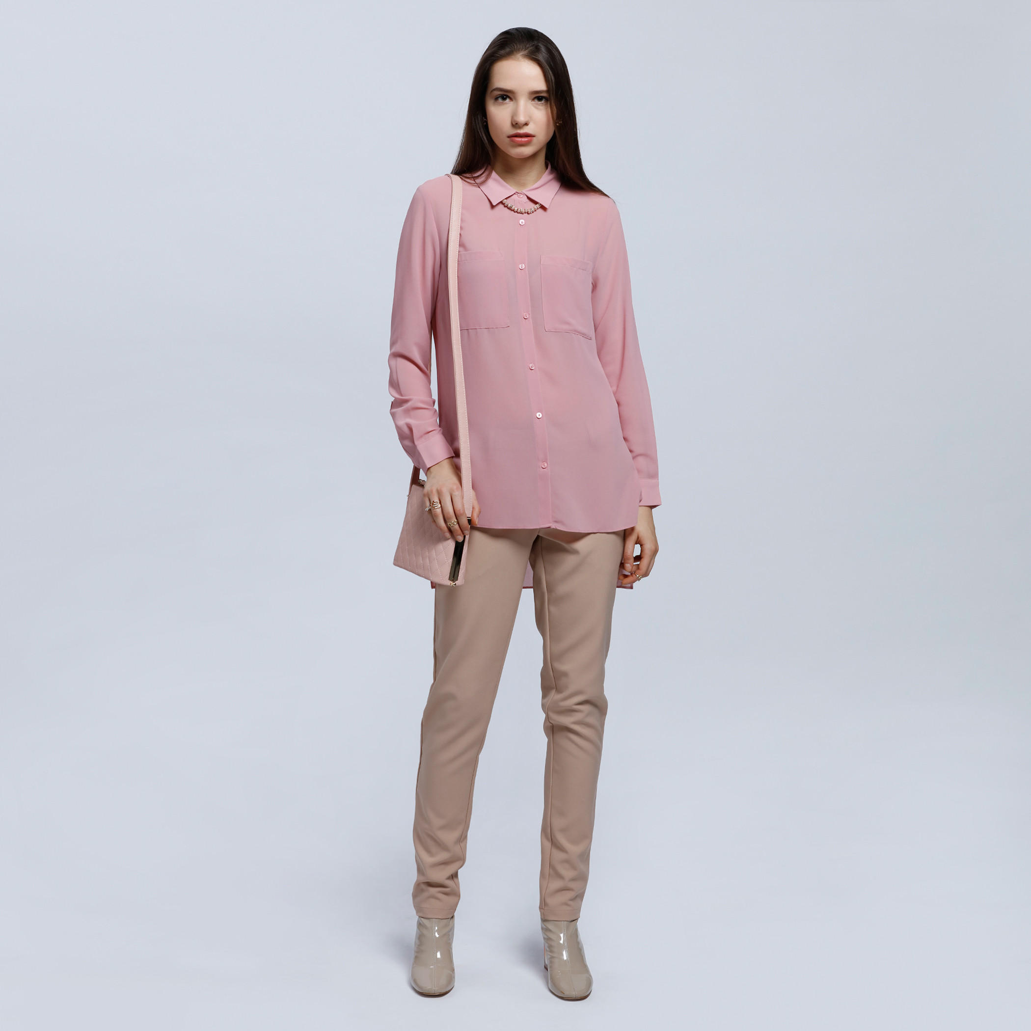 Long Sleeves Shirt with Spread Collar-women-clothing-shirtsandblouses-blouses-image-1
