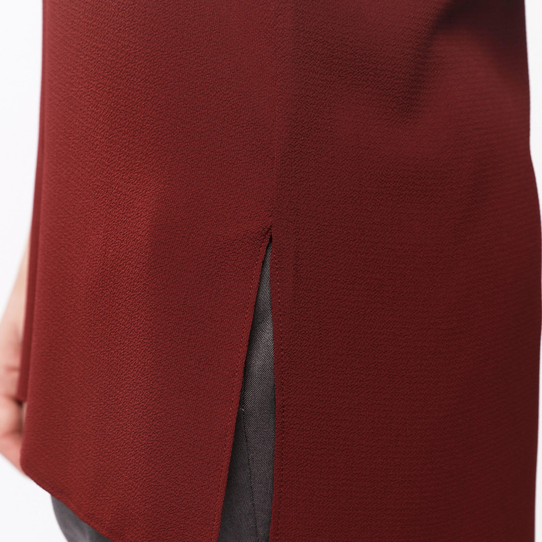 3/4th Sleeves Top with V-Neck and High Low Hem-women-clothing-shirtsandblouses-blouses-image-14