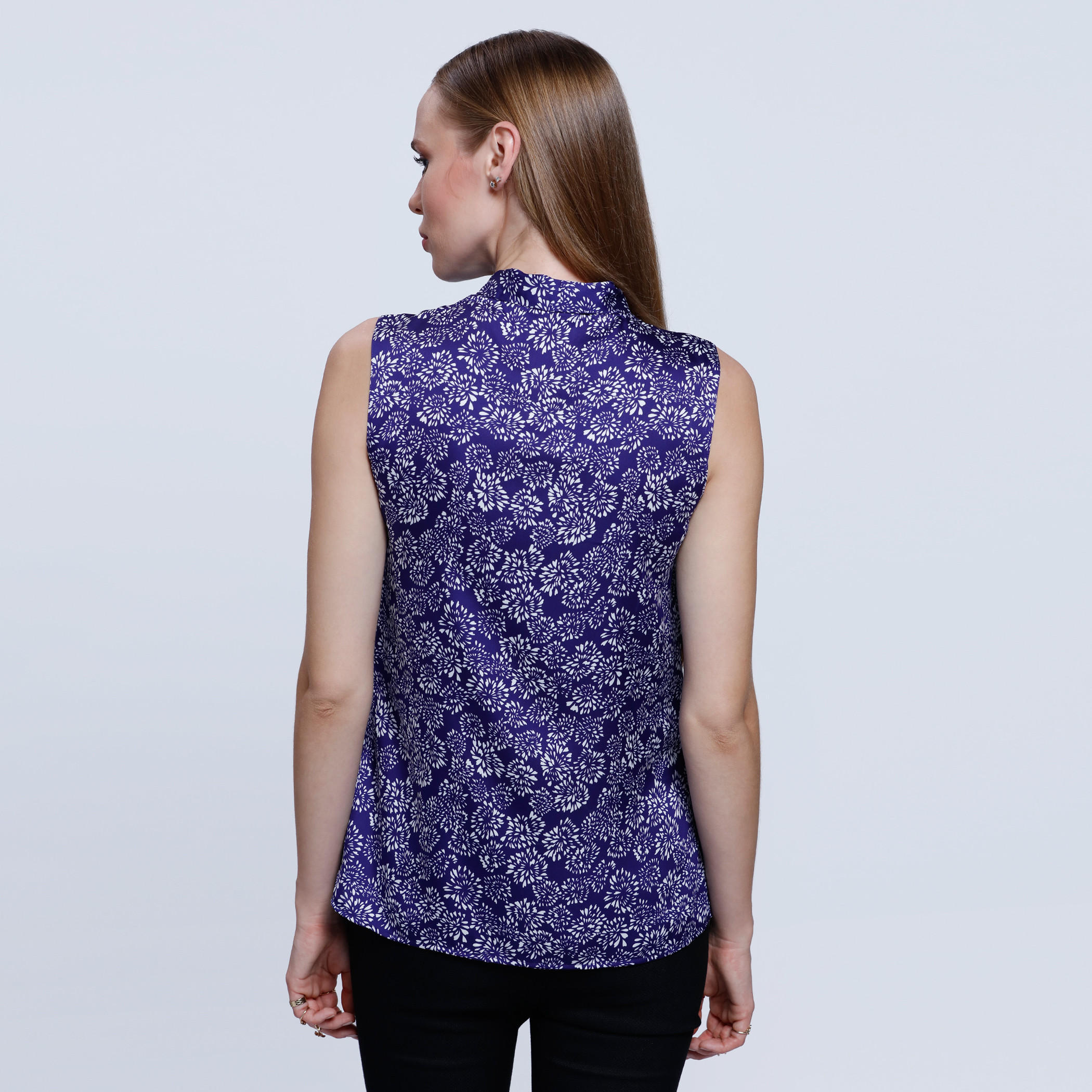 Sleeveless Blouse with Bow-women-clothing-shirtsandblouses-blouses-image-2