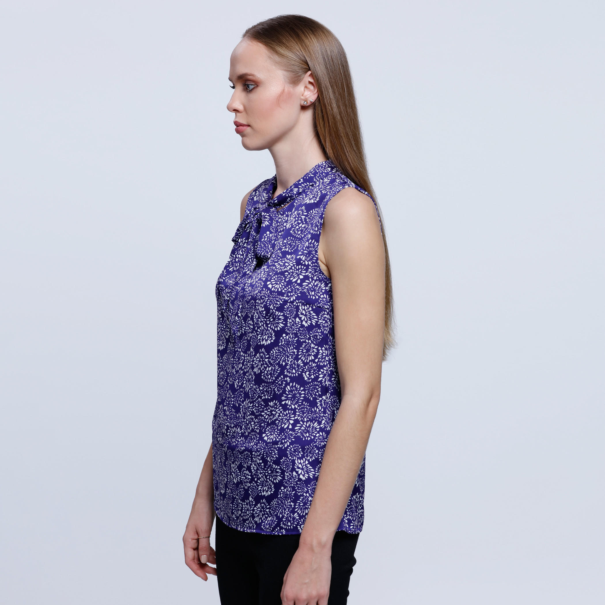 Sleeveless Blouse with Bow-women-clothing-shirtsandblouses-blouses-image-3