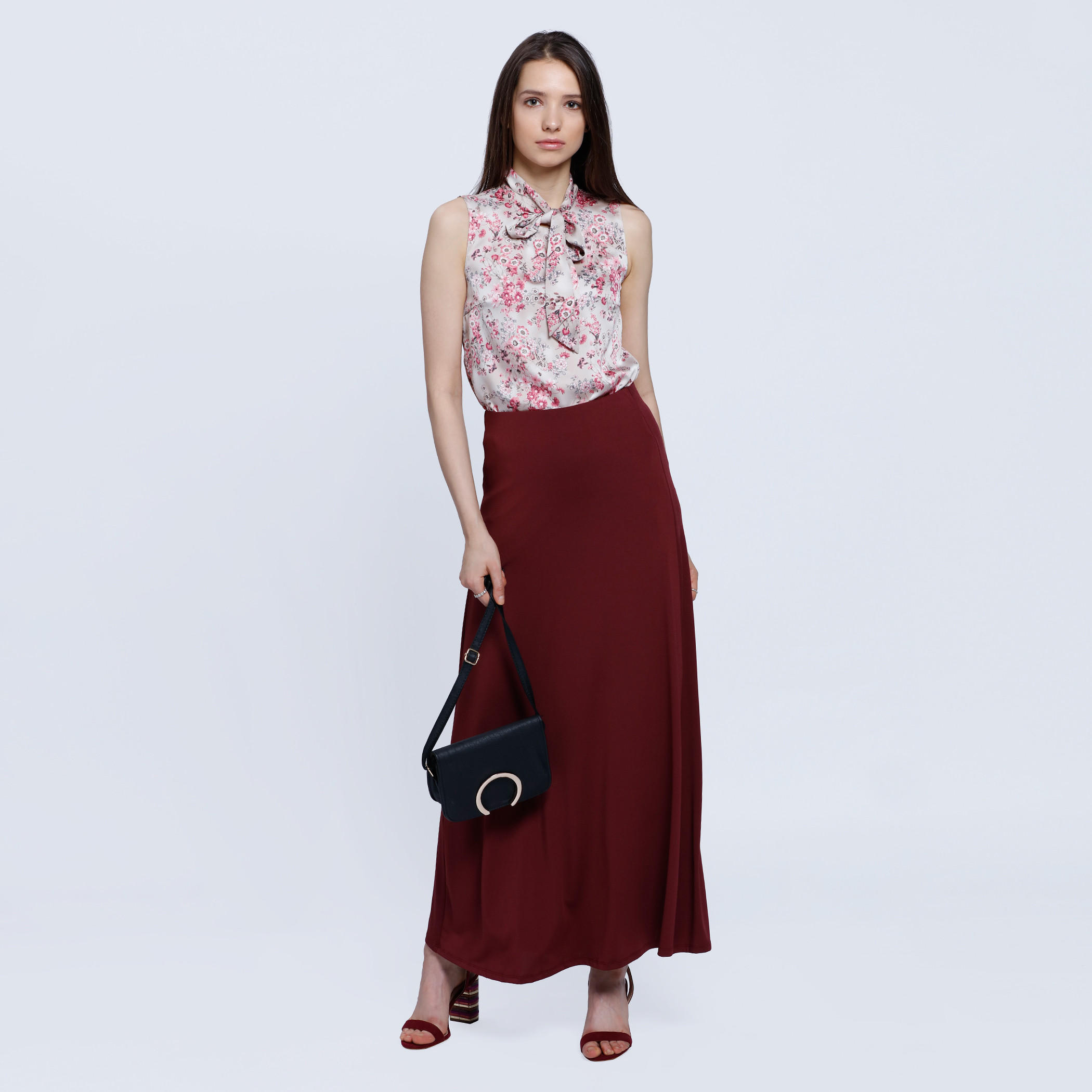 Sleeveless Printed Blouse with Bow Detail-women-clothing-shirtsandblouses-blouses-image-5