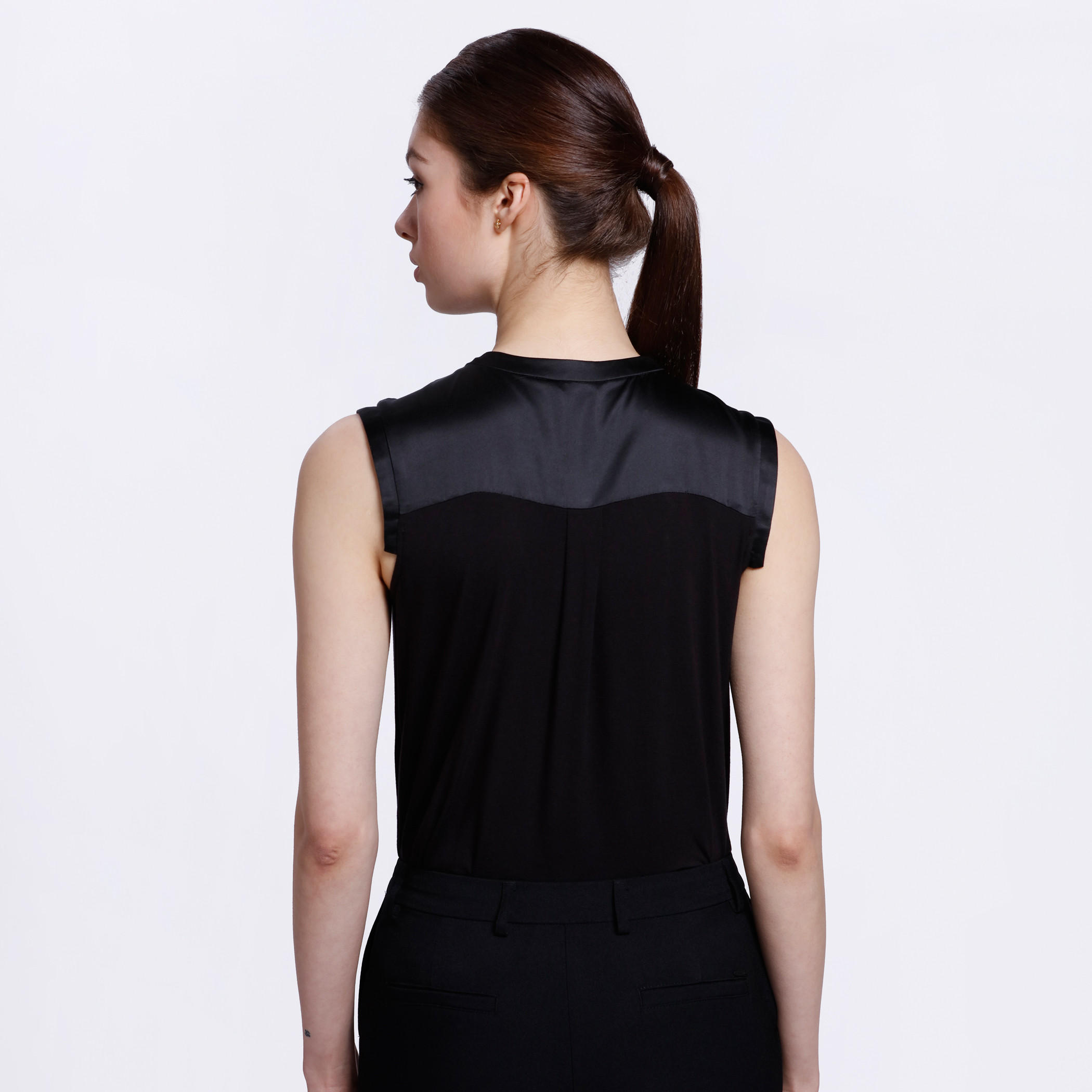Sleeveless Top with Mandarin Collar-women-clothing-shirtsandblouses-blouses-image-12