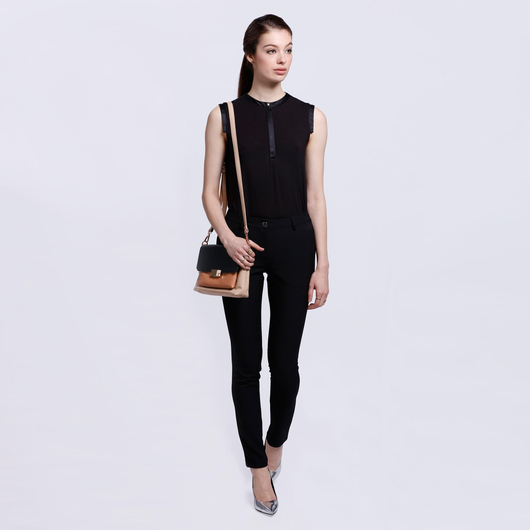 Sleeveless Top with Mandarin Collar-women-clothing-shirtsandblouses-blouses-image-15