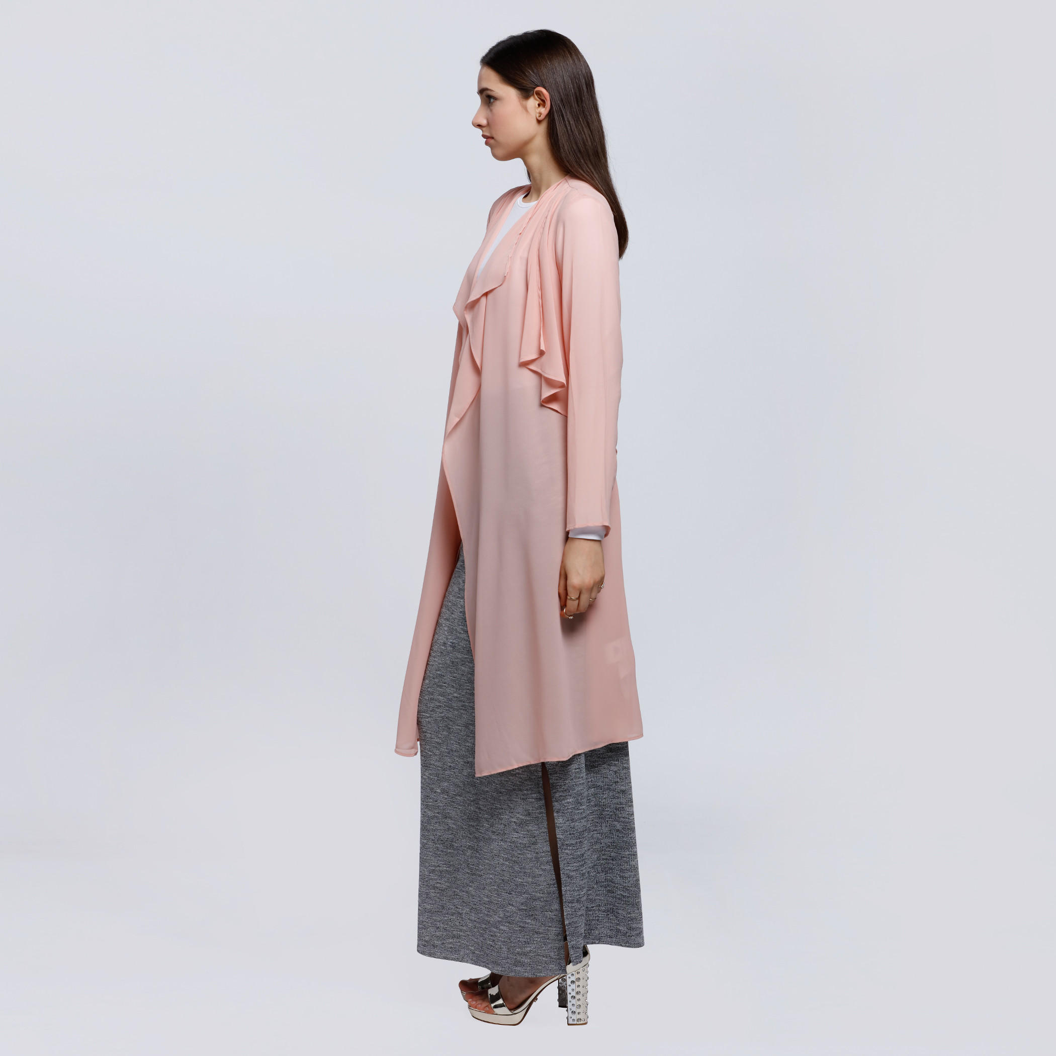 Waterfall Layer Shrug with Long Sleeves-women-winterwear-cardigansandjumpers-cardigans-image-3