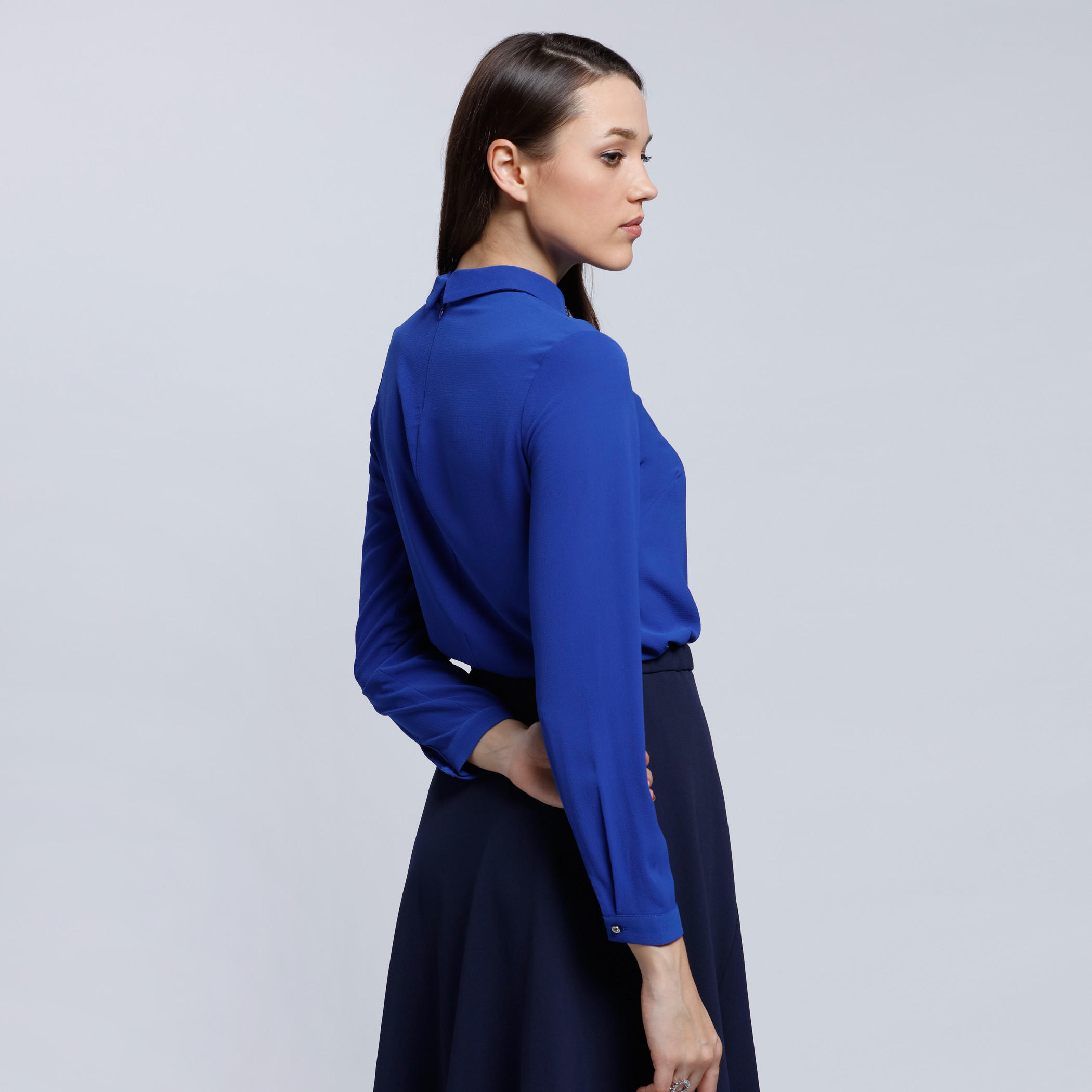Long Sleeves Top with Complete Front Placket-women-clothing-shirtsandblouses-blouses-image-4