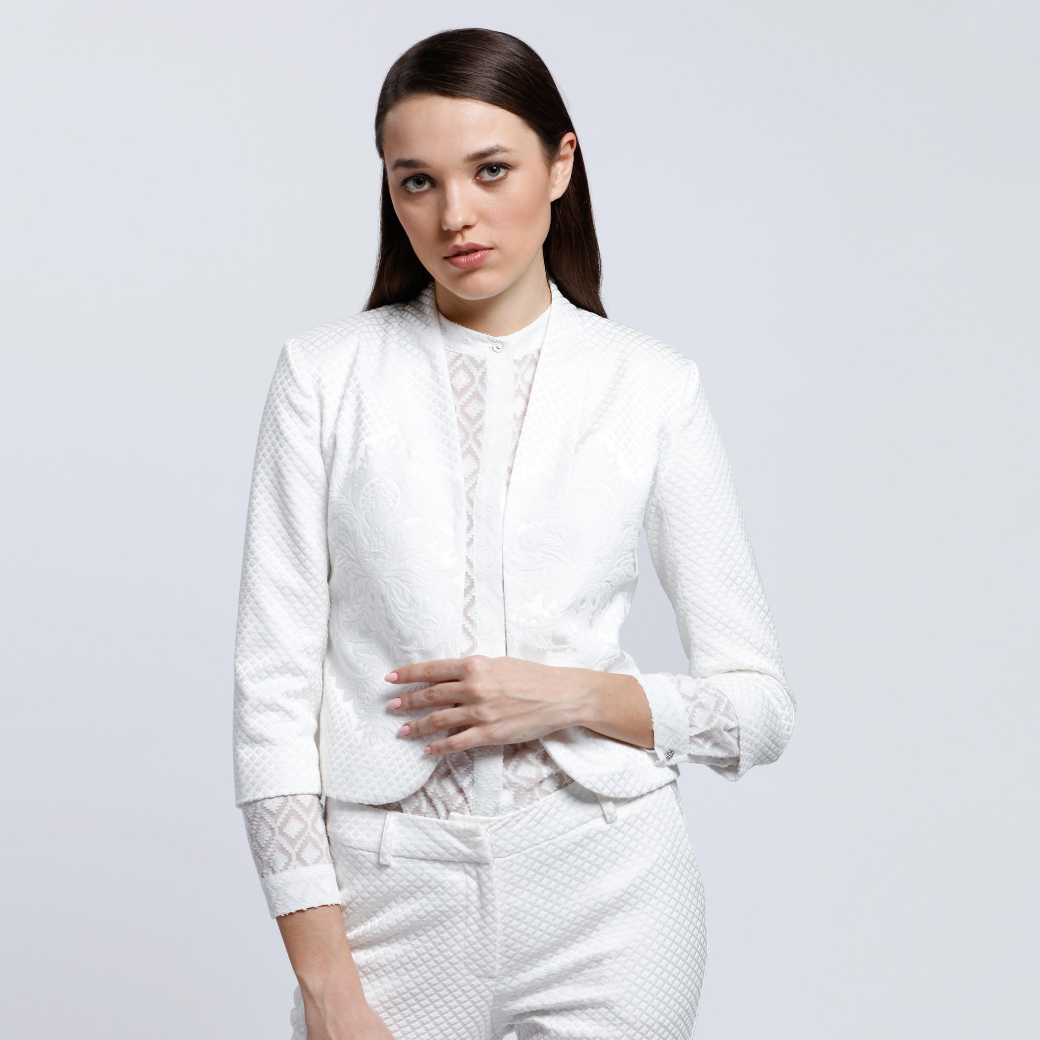 Textured Jacket with Long Sleeves-women-clothing-coatsandjackets-blazers-image-1