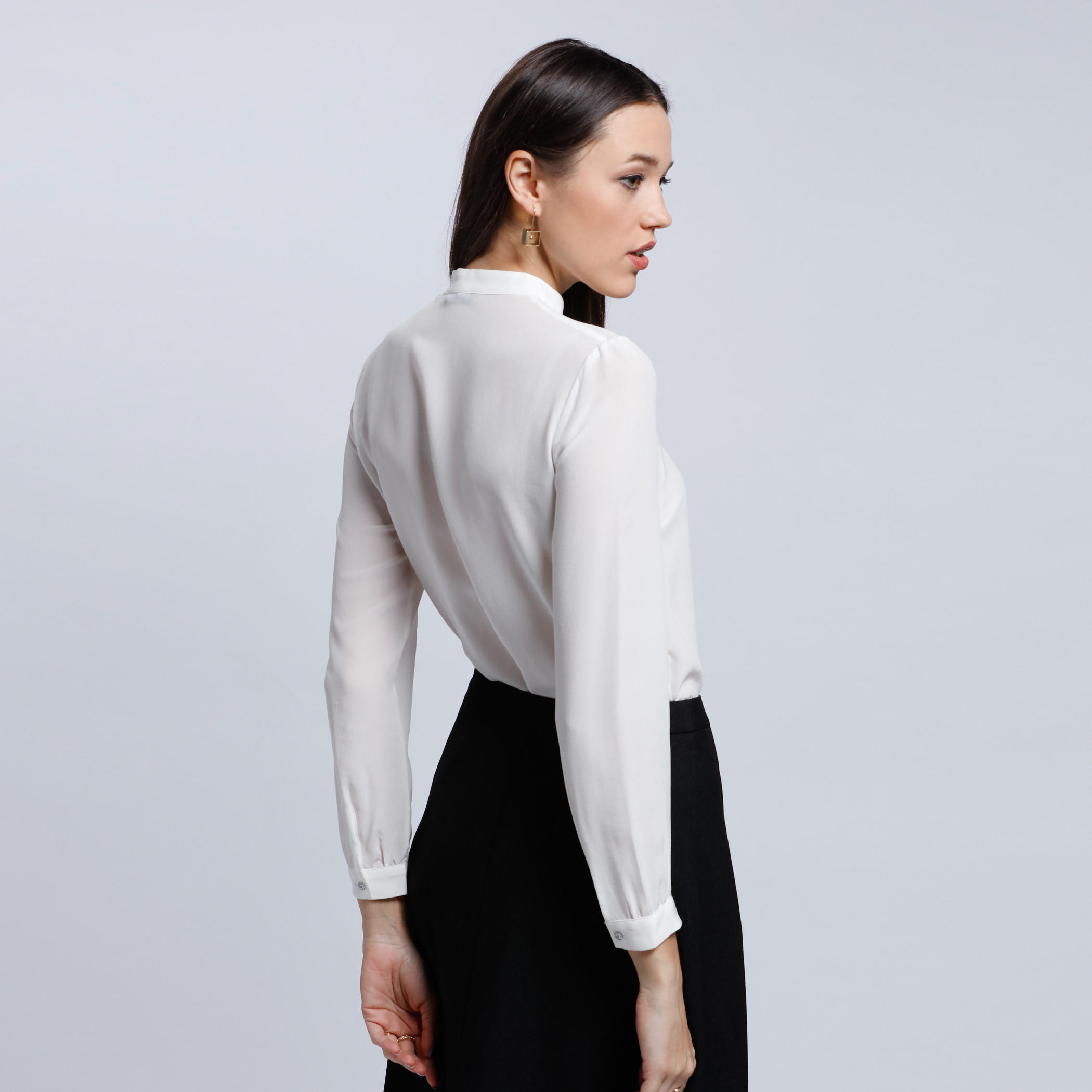 Long Sleeves Top with Button Detail -women-clothing-shirtsandblouses-blouses-image-2