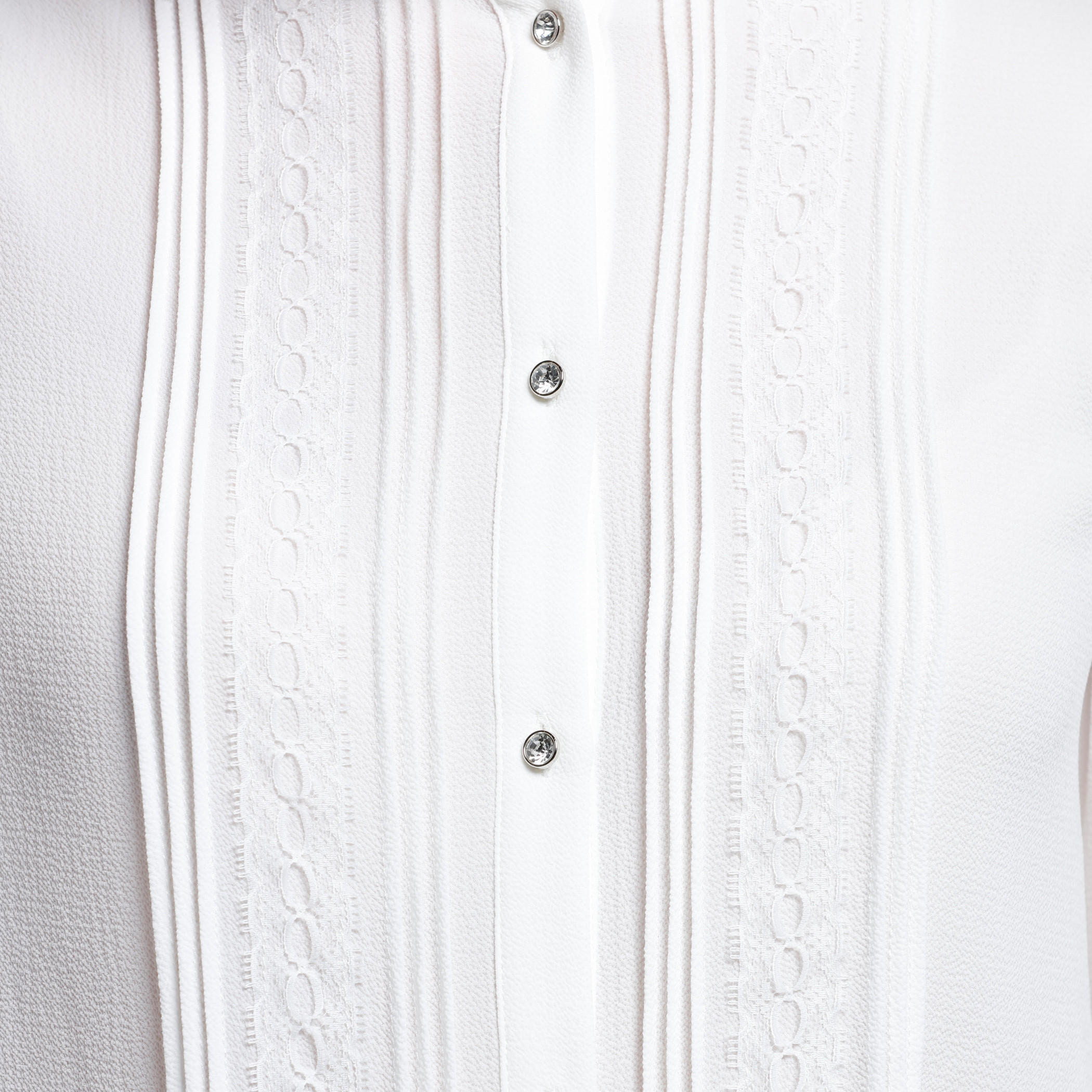 Long Sleeves Shirt with Mandarin Collar-women-clothing-shirtsandblouses-blouses-image-4