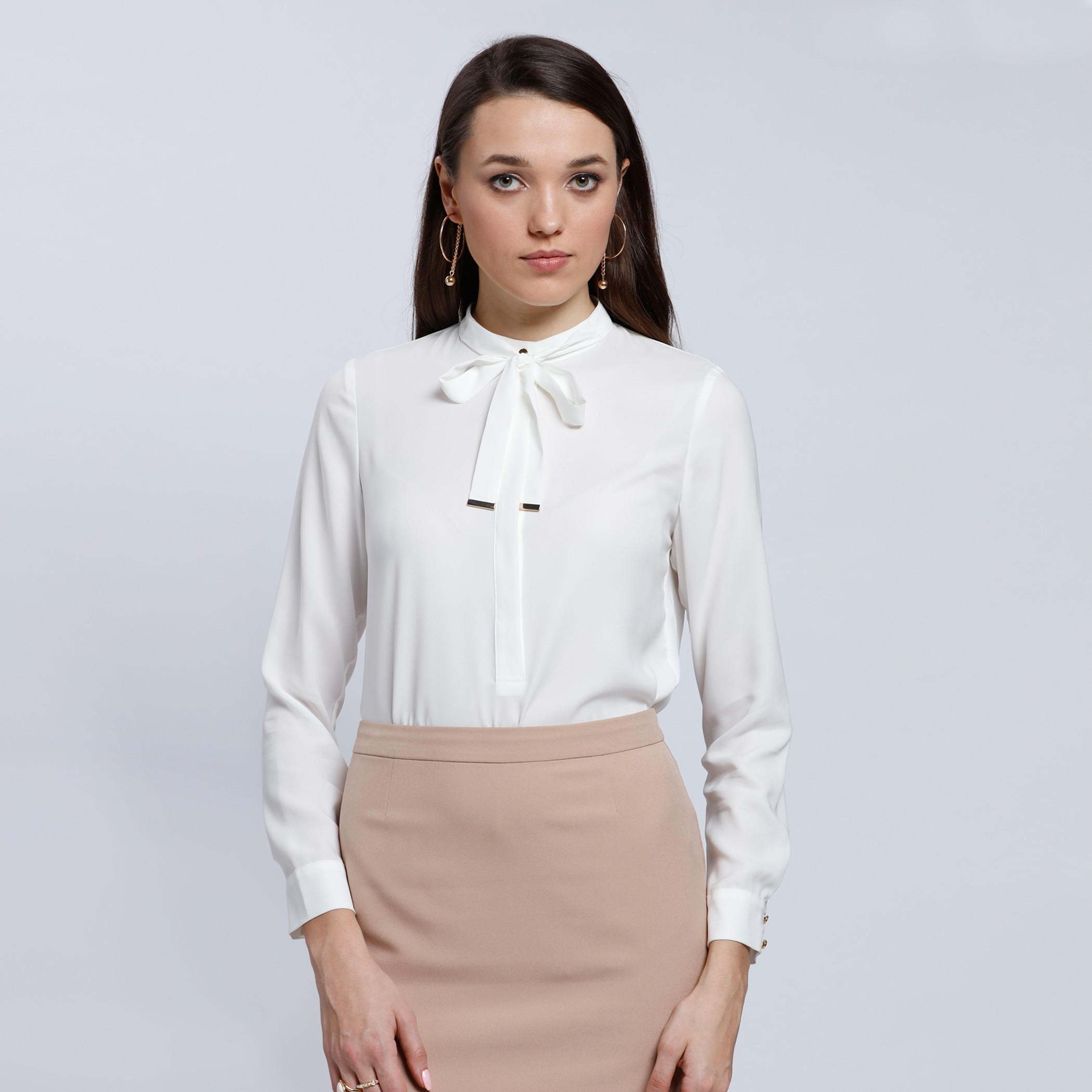 Long Sleeves Top with High Neck-women-clothing-shirtsandblouses-blouses-image-1