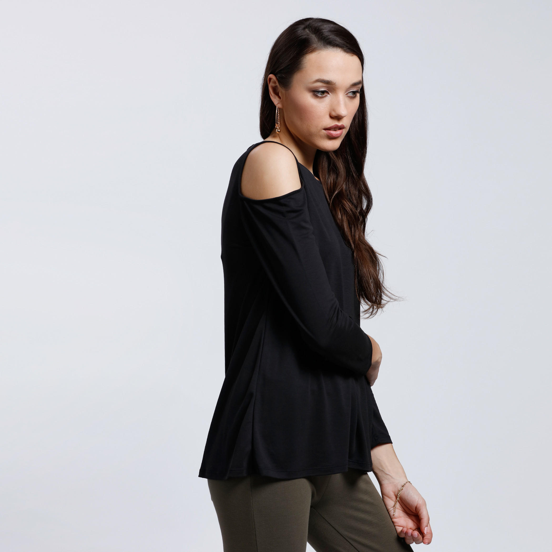 Boat Neck Top with Cold Shoulders-women-clothing-shirtsandblouses-blouses-image-3