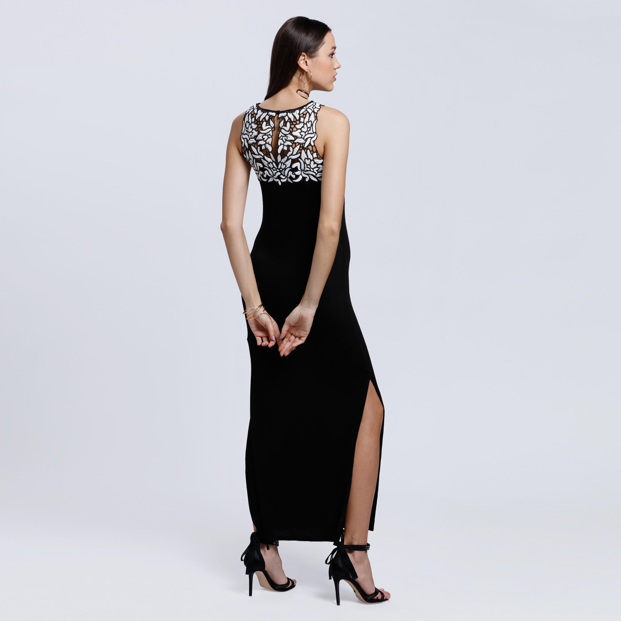 Sleeveless Maxi Dress with Side Slip-women-clothing-dresses-image-2
