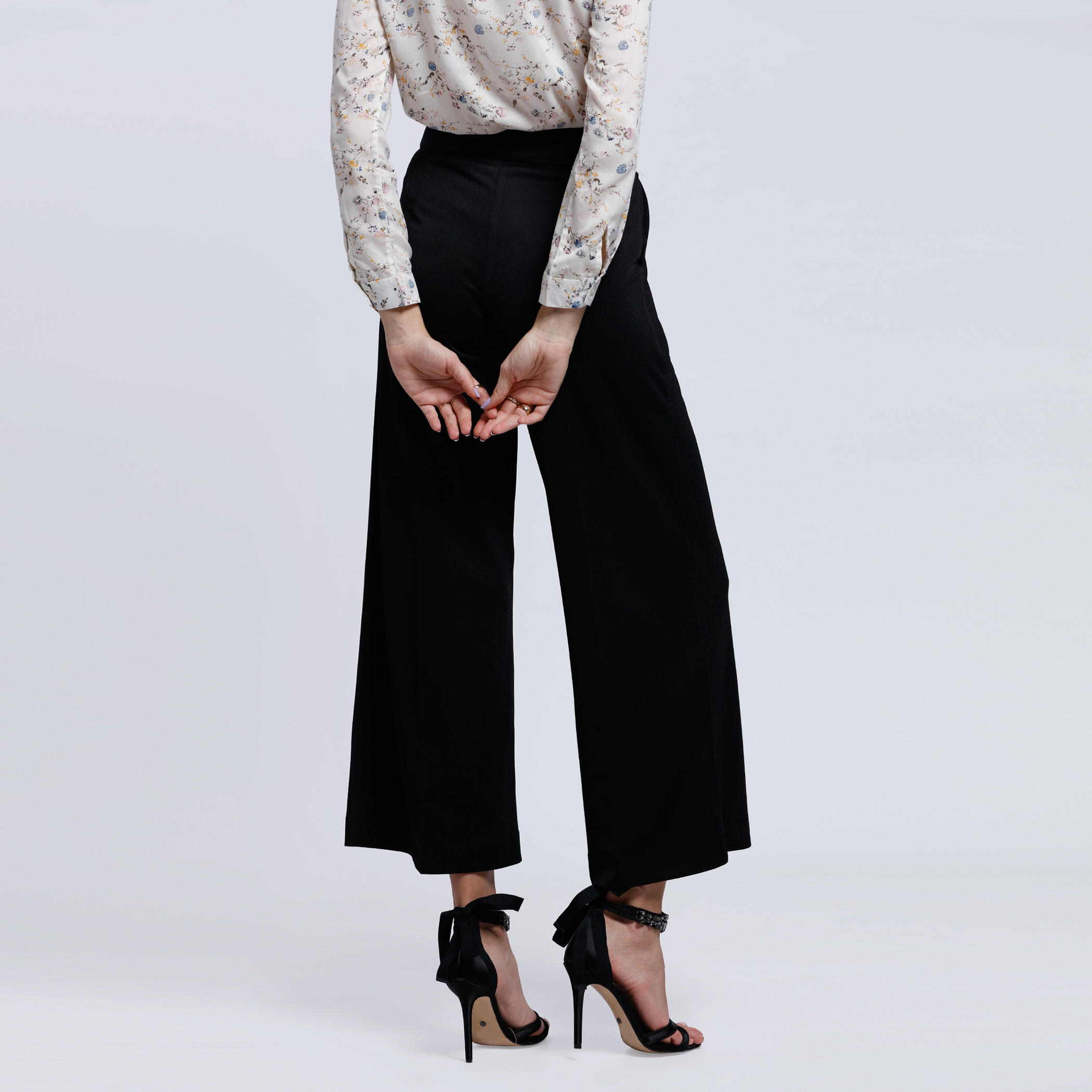 Full length Pants with Elasticised Waistband-women-clothing-bottoms-trousers-image-4