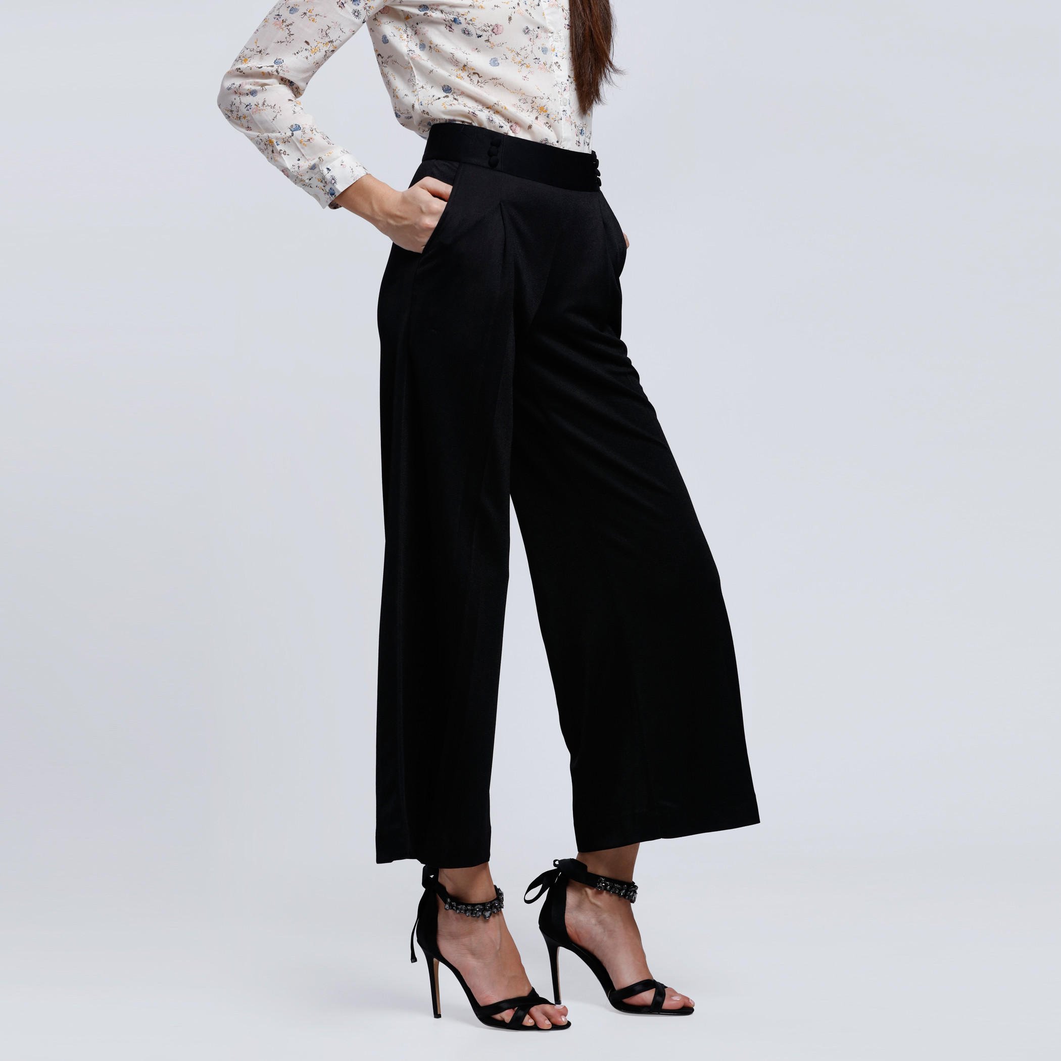 Full length Pants with Elasticised Waistband-women-clothing-bottoms-trousers-image-3