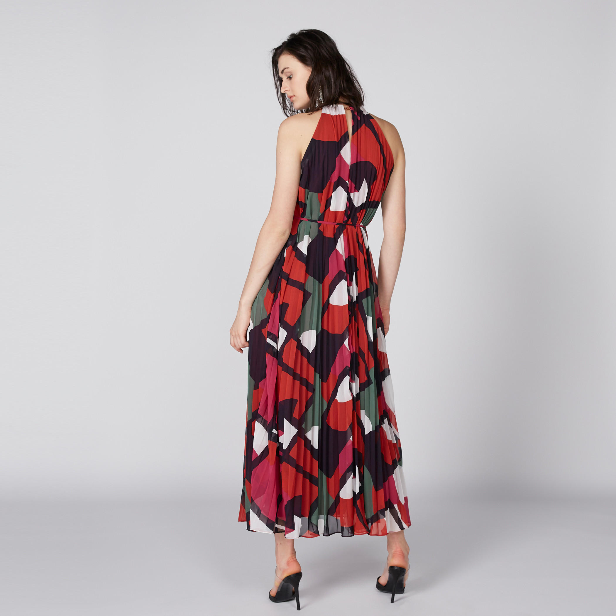 فستان طويل بمشبك إغلاق ناعم وأربطة وطبعات-women-clothing-dresses-image-4