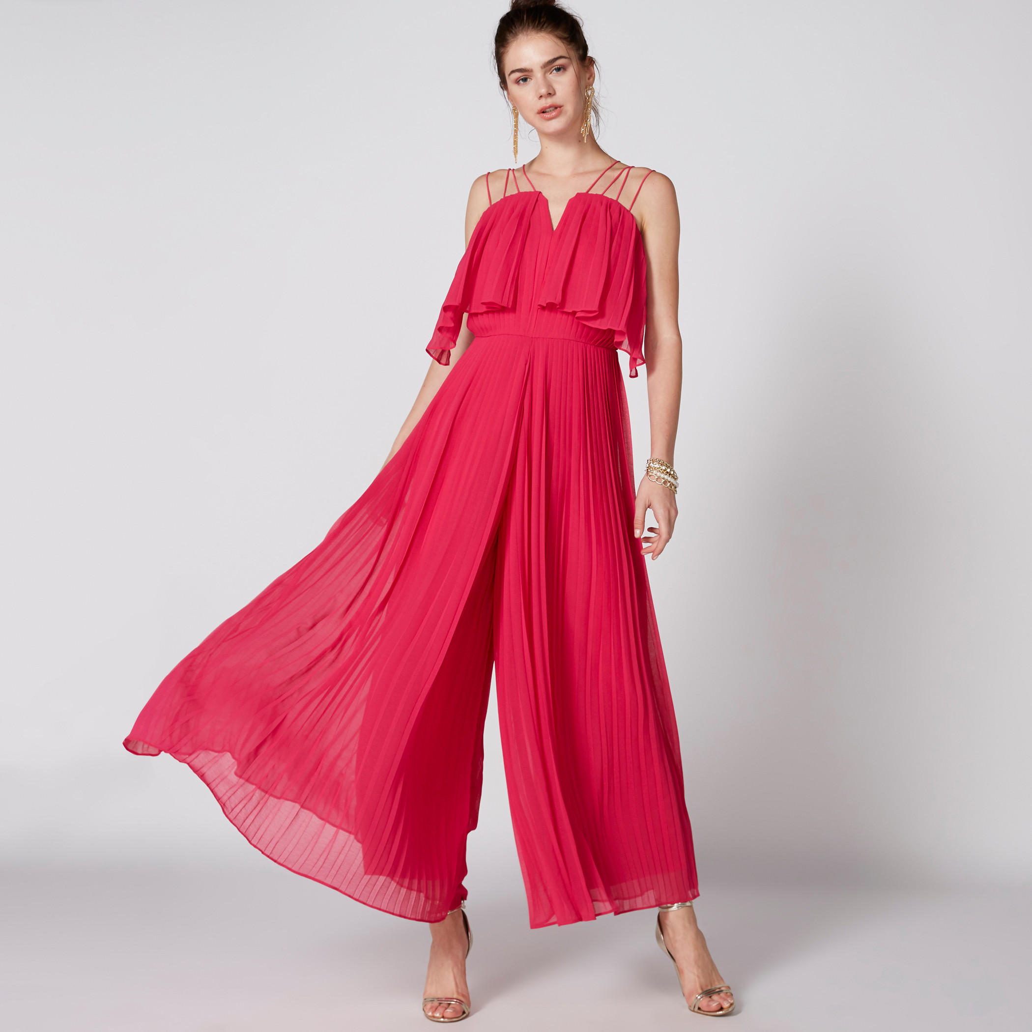 Ruffle Detail Jumpsuit with Zip Closure-women-clothing-jumpsuits-image-3
