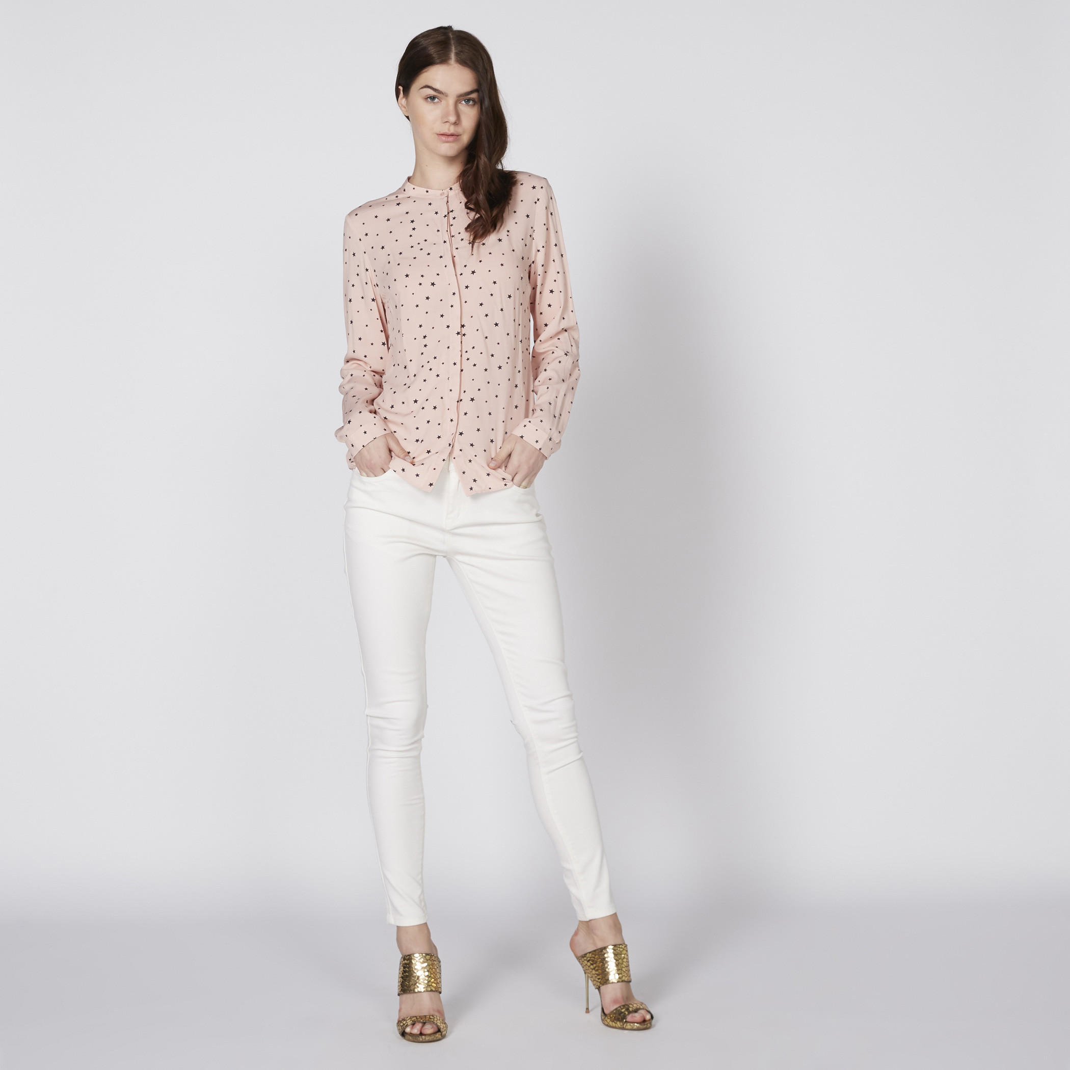 Printed Shirt with Long Sleeves and Complete Placket-women-clothing-shirtsandblouses-shirts-image-2