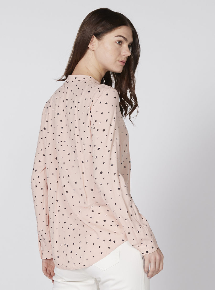 Printed Shirt with Long Sleeves and Complete Placket-women-clothing-shirtsandblouses-shirts-image-4