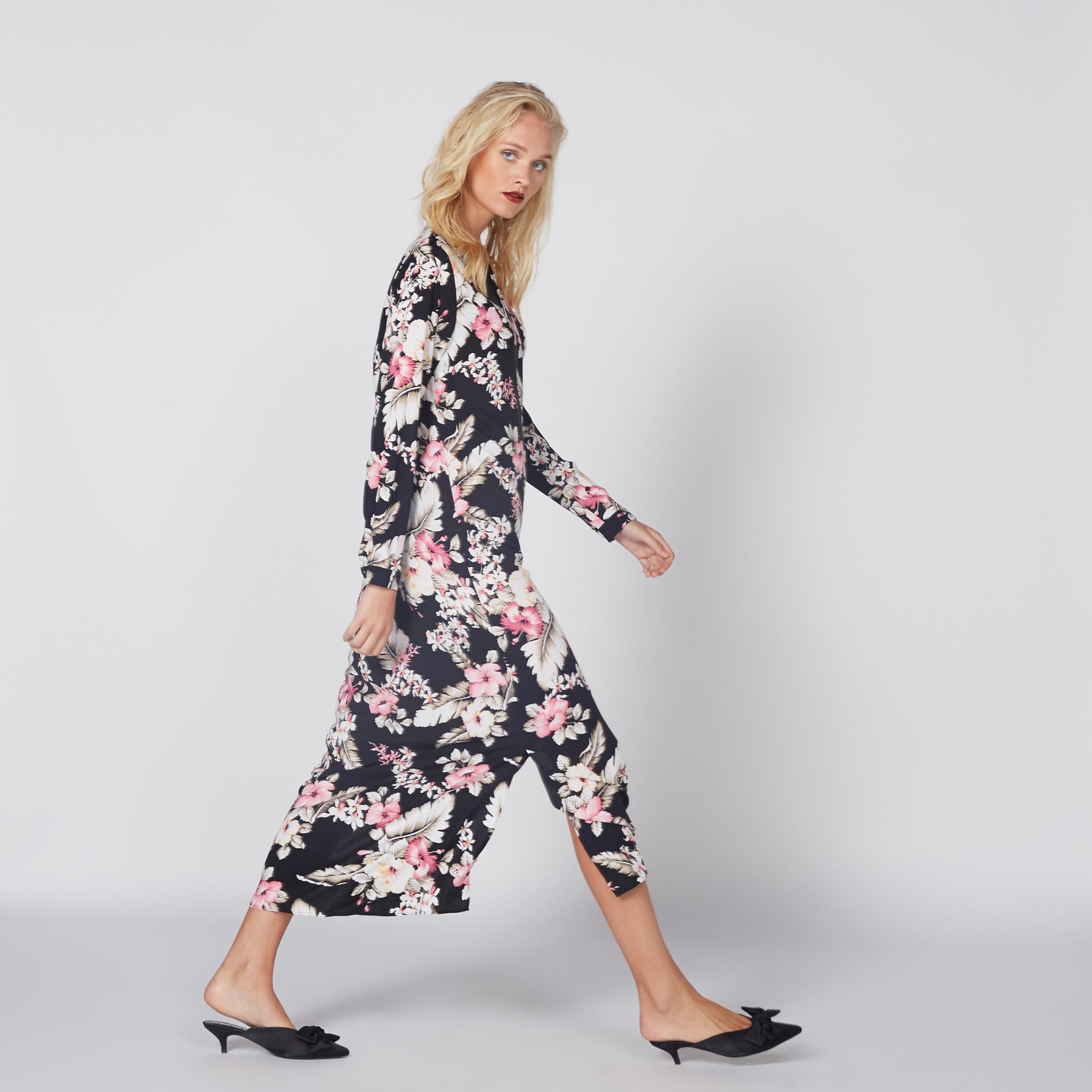فستان قميص طويل بأكمام طويلة وطبعات-women-clothing-dresses-image-1