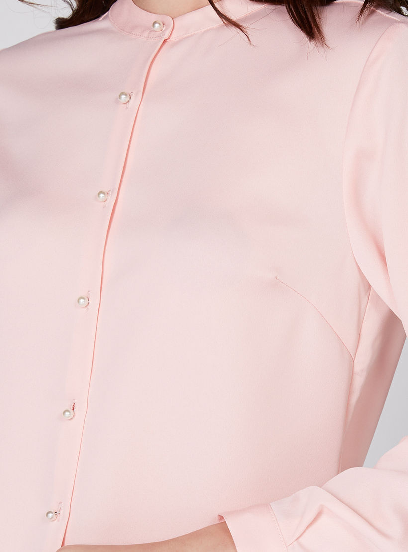 قميص بأكمام طويلة وأزرار-women-clothing-shirtsandblouses-shirts-image-2