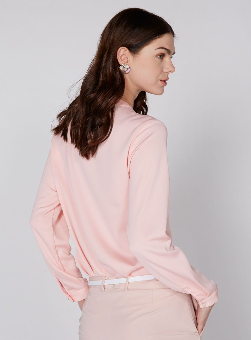 قميص بأكمام طويلة وأزرار-women-clothing-shirtsandblouses-shirts-image-1