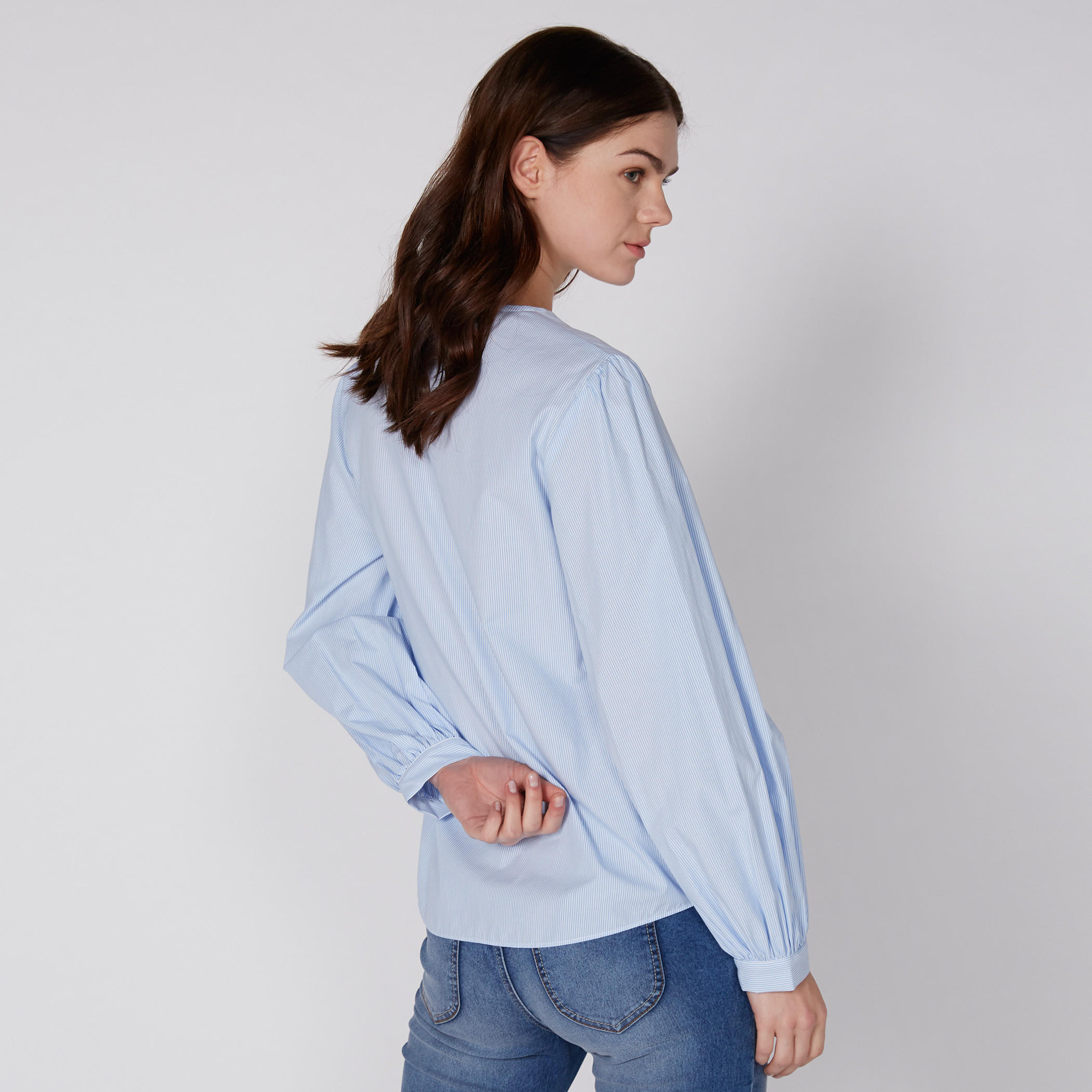 Long Sleeves Shirt with Complete Placket-women-clothing-shirtsandblouses-shirts-image-4