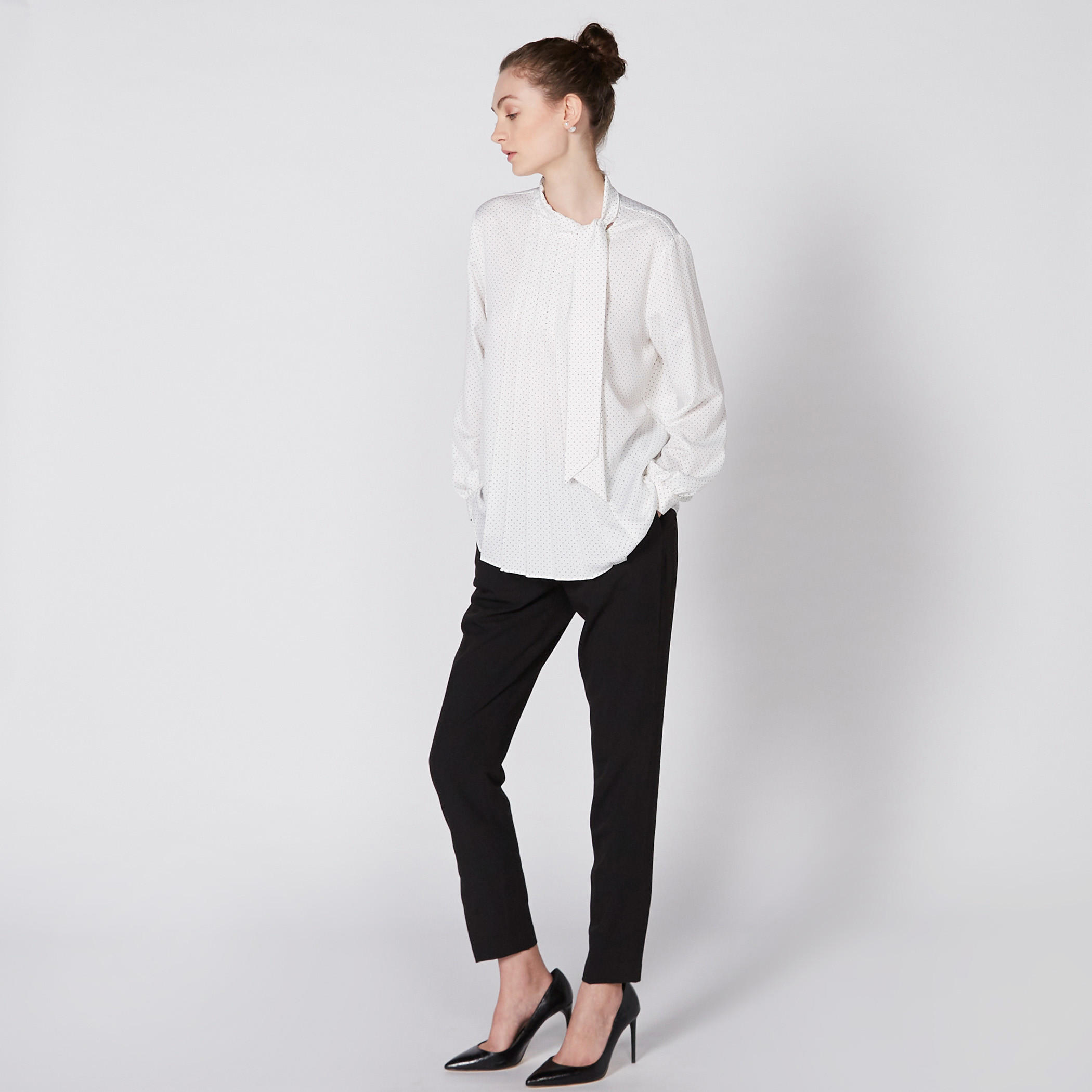 بلوزة بطبعات وأكمام طويلة وربّاط-women-clothing-shirtsandblouses-blouses-image-2