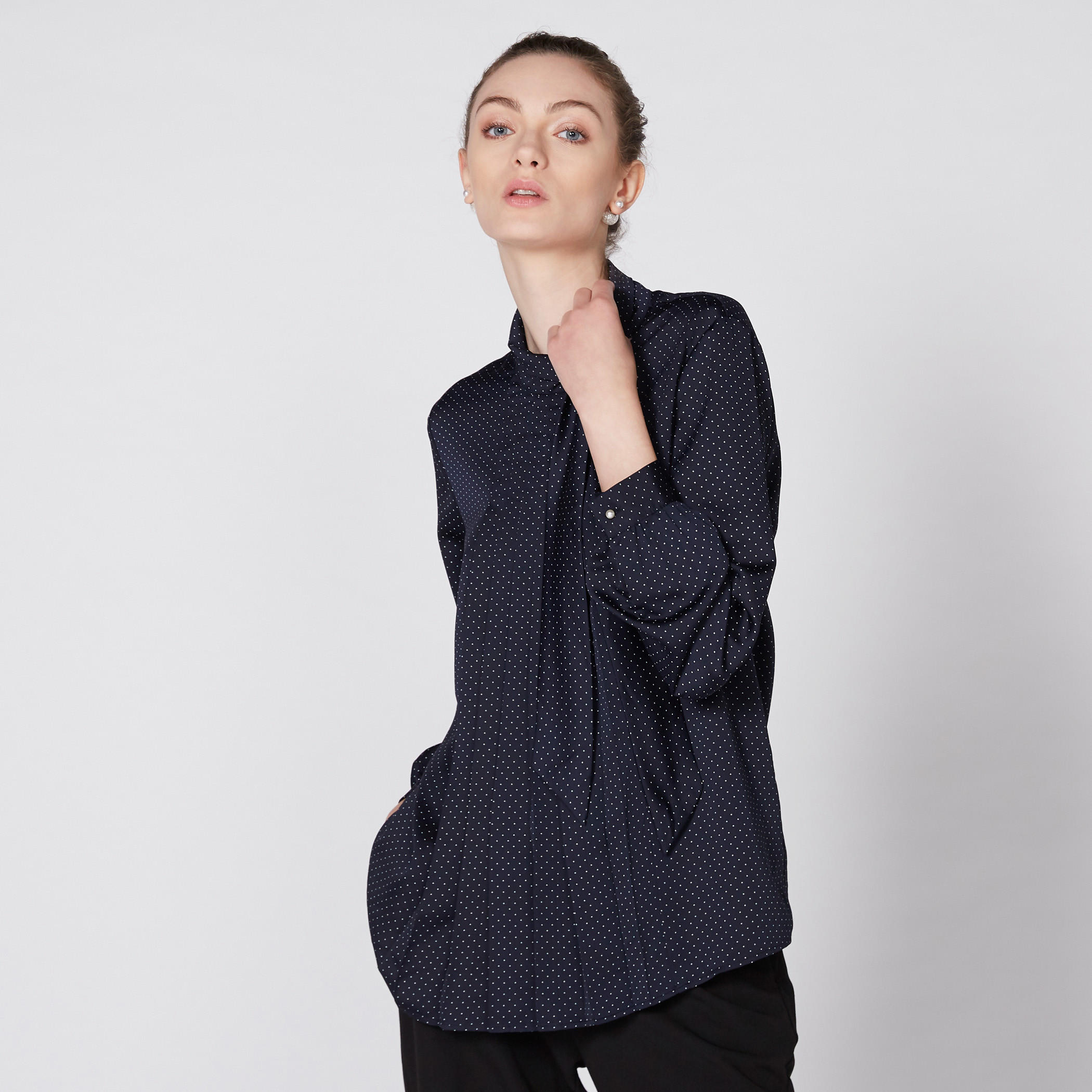 بلوزة بطبعات وأكمام طويلة وربّاط-women-clothing-shirtsandblouses-blouses-image-8