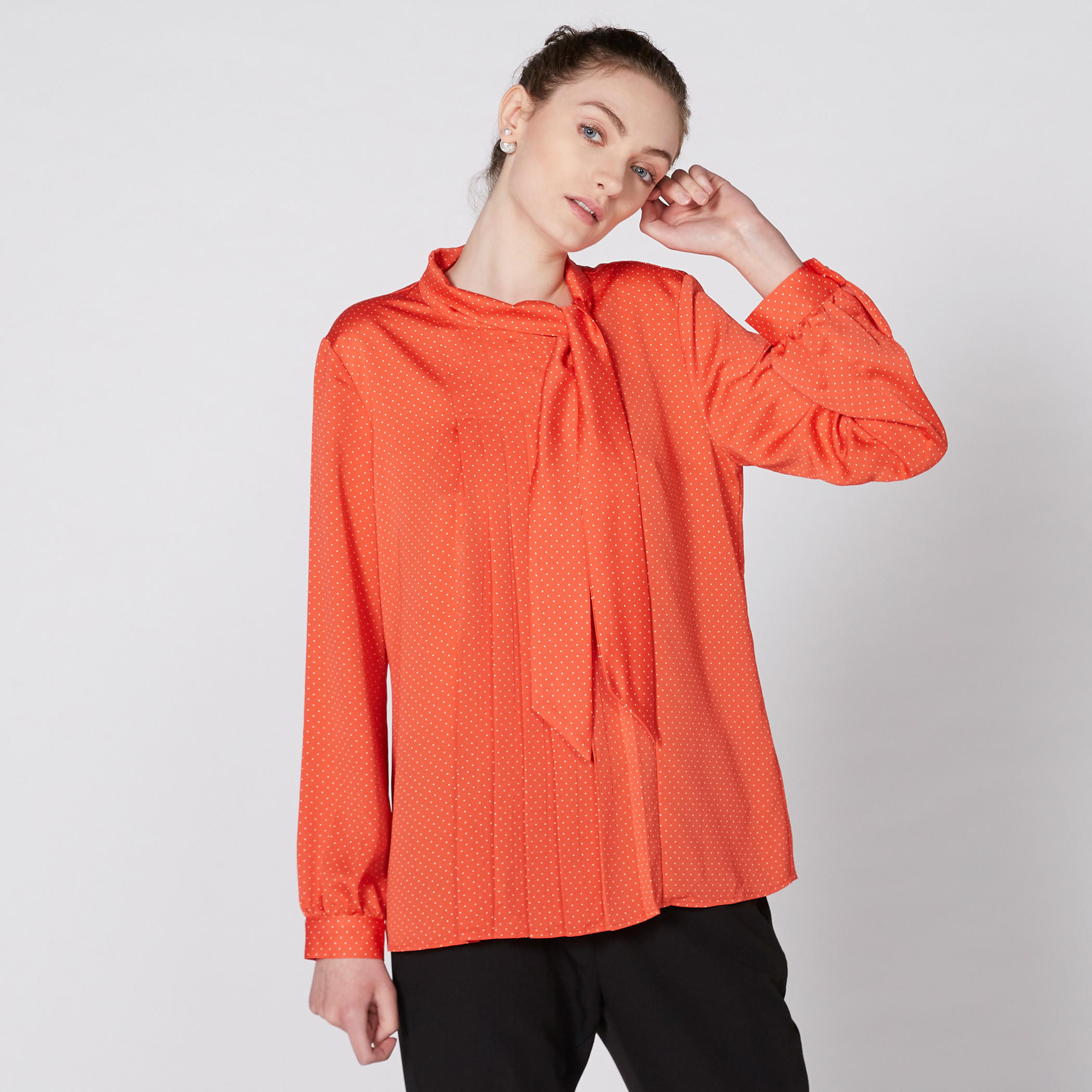 بلوزة بطبعات وأكمام طويلة وربّاط-women-clothing-shirtsandblouses-blouses-image-15