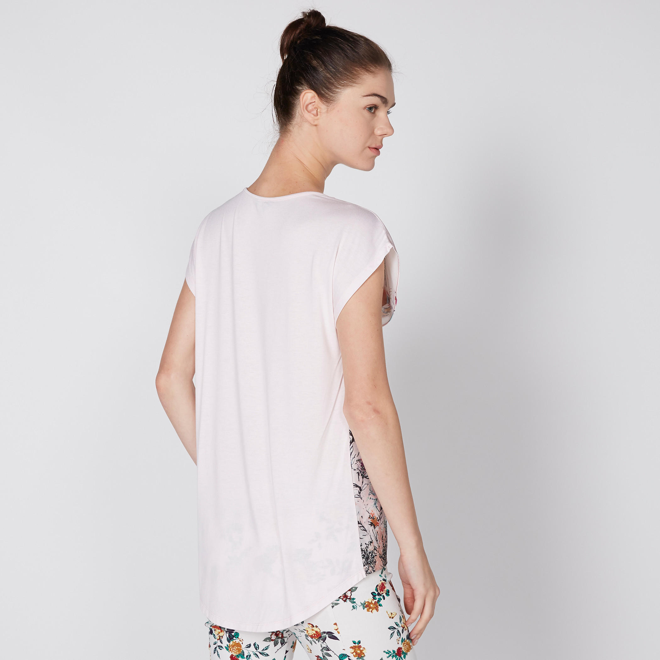 Printed Round Neck Top with Extended Sleeves-women-clothing-shirtsandblouses-blouses-image-4