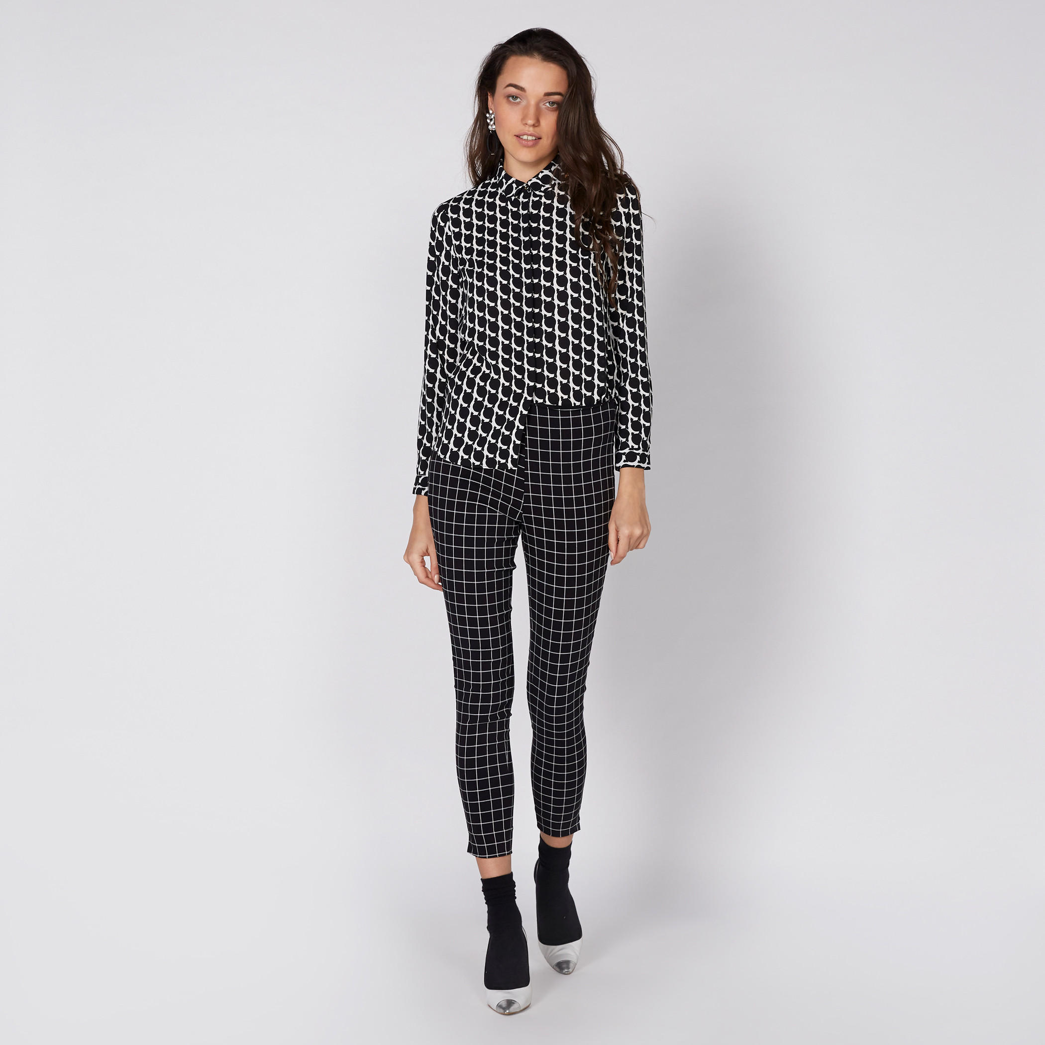 Printed Shirt with Long Sleeves and Concealed Placket-women-clothing-shirtsandblouses-shirts-image-1
