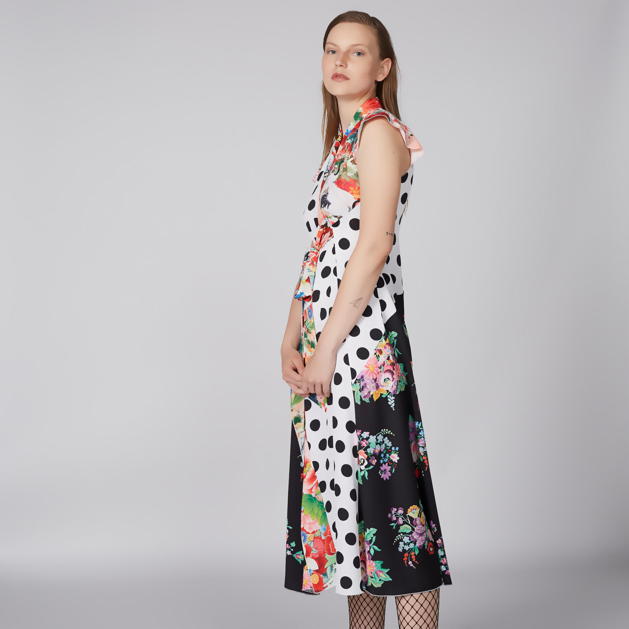 فستان بأكمام كاب ورباط وطبعات-women-clothing-dresses-image-2