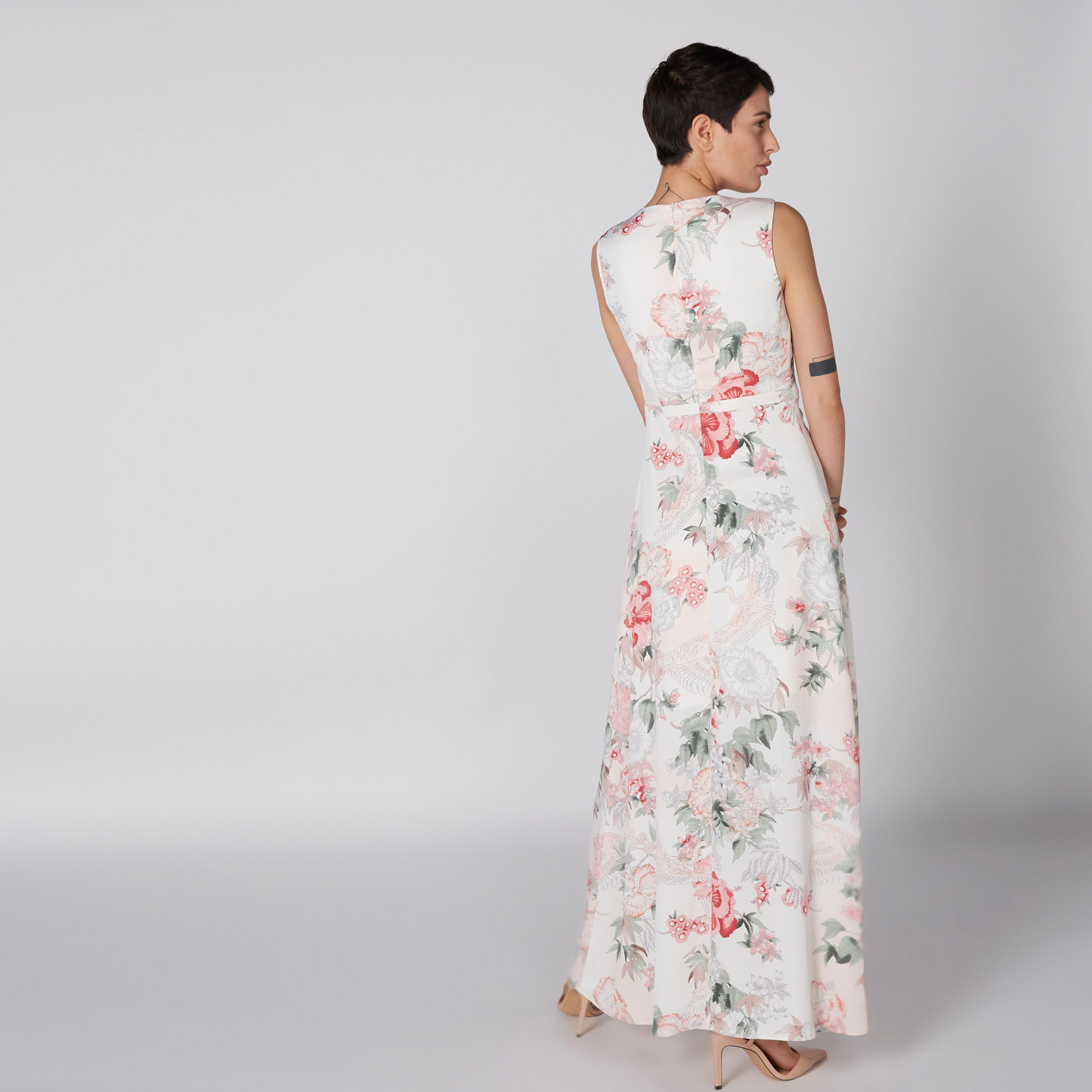 فستان طويل دون أكمام بياقة V وطبعات-women-clothing-dresses-image-3