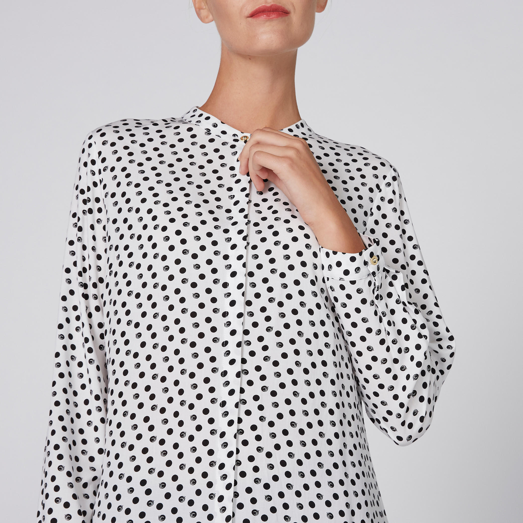 قميص طويل بياقة ماندارين وأكمام طويلة وطبعات-women-clothing-shirtsandblouses-blouses-image-3