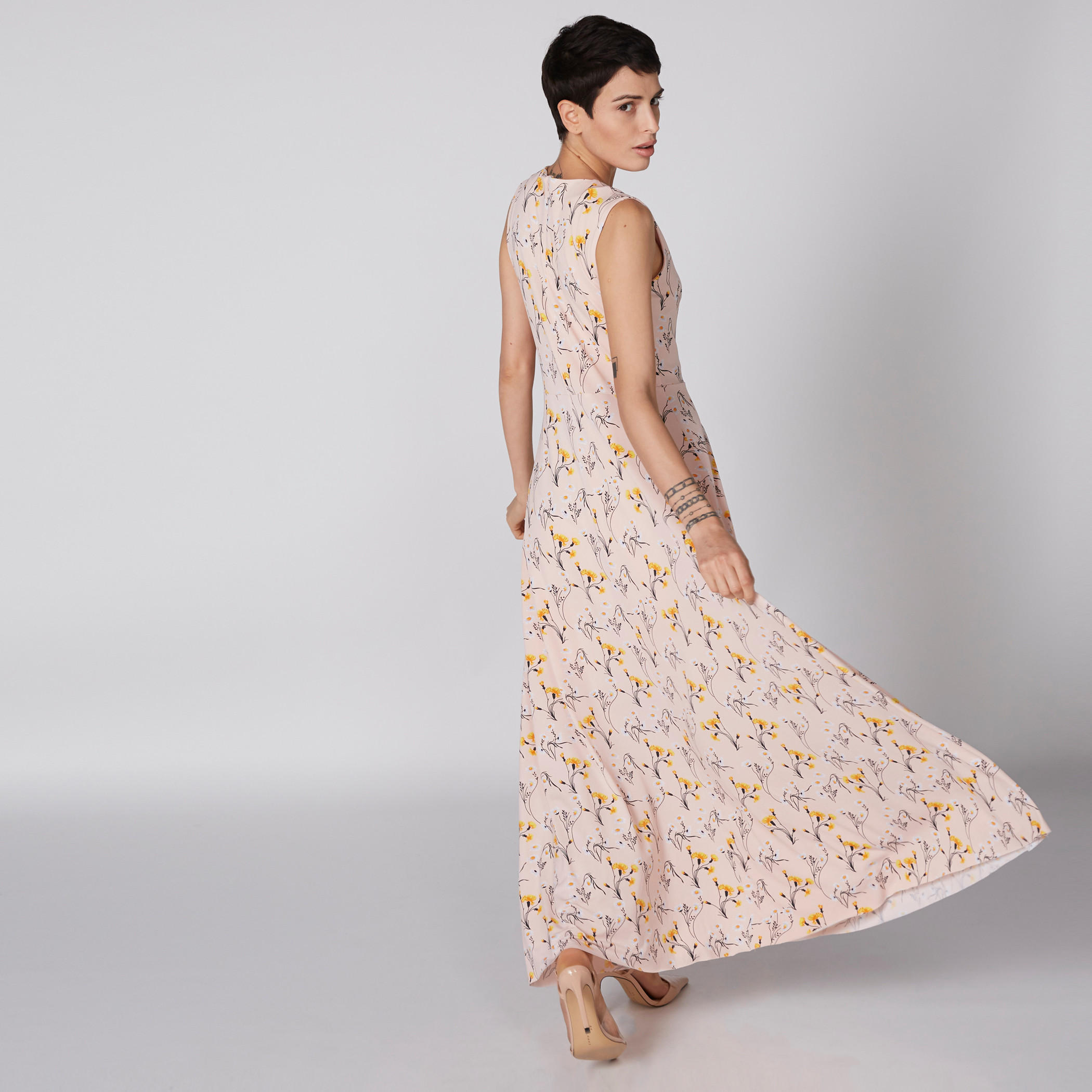 Printed Sleeveless Maxi Dress with Round Neck-women-clothing-dresses-image-4