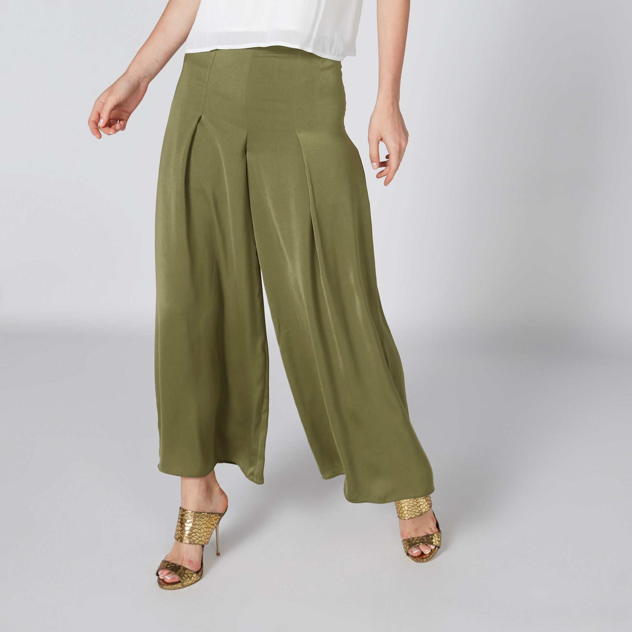 بنطال بالازو بخصر مطّاطي وجيوب-women-clothing-bottoms-trousers-image-2