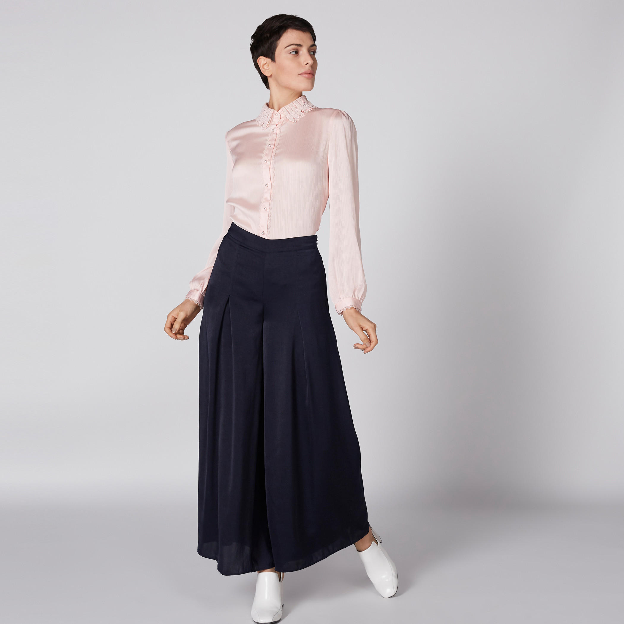 بنطال بالازو واسع بسحّاب إغلاق وجيوب-women-clothing-bottoms-trousers-image-1