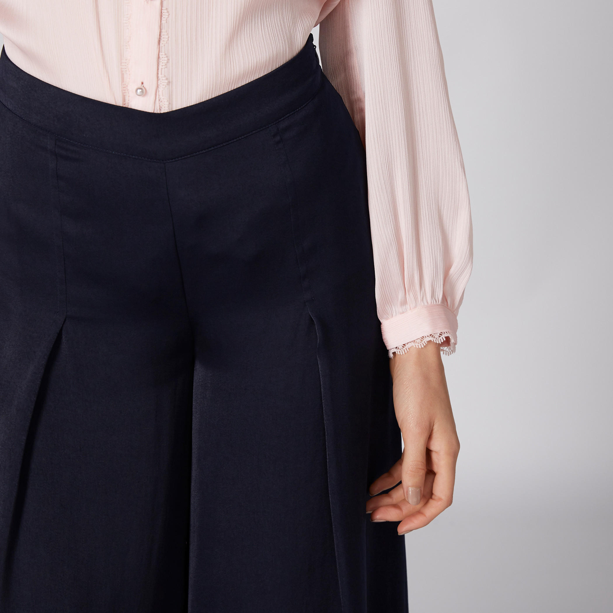 بنطال بالازو واسع بسحّاب إغلاق وجيوب-women-clothing-bottoms-trousers-image-2