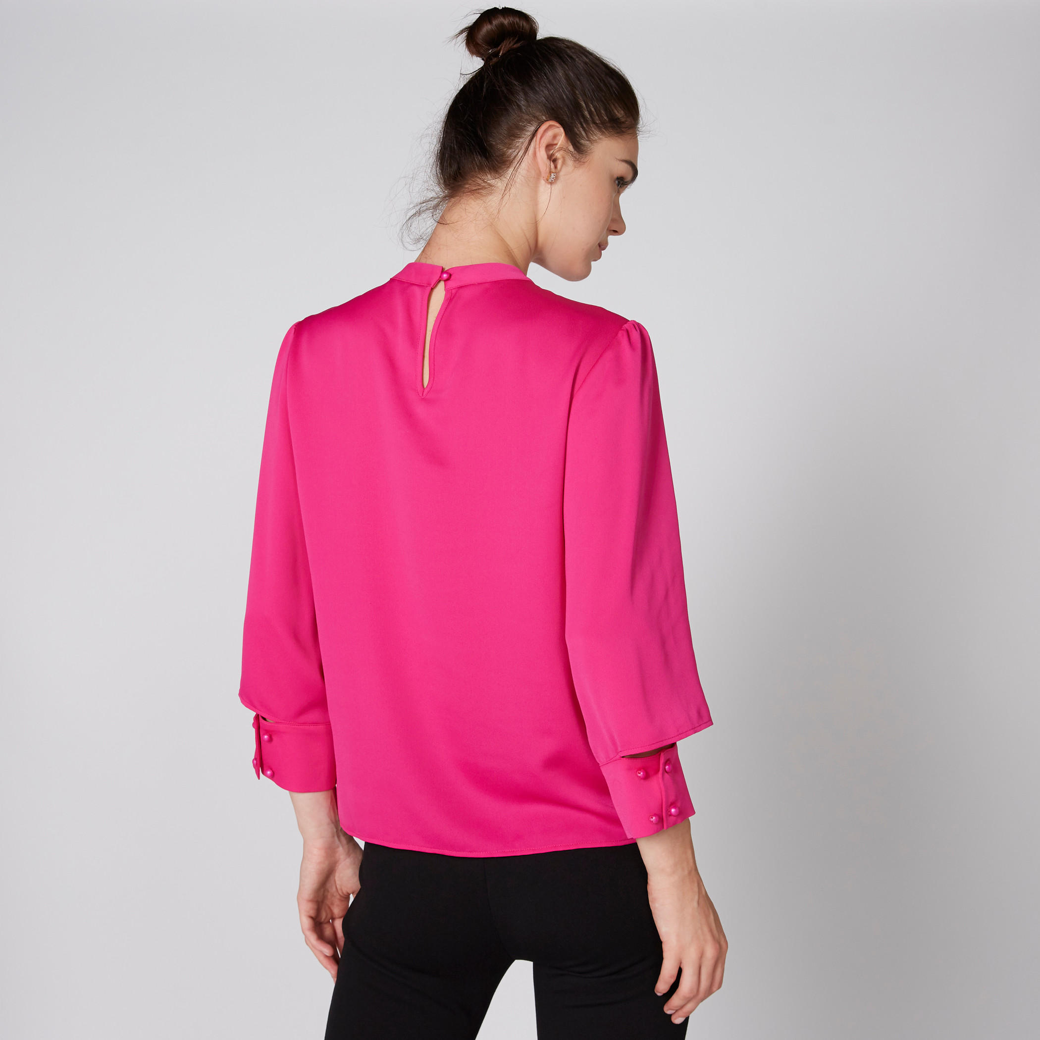 بلوزة بياقة ضيّقة وأكمام 3/4-women-clothing-shirtsandblouses-blouses-image-2