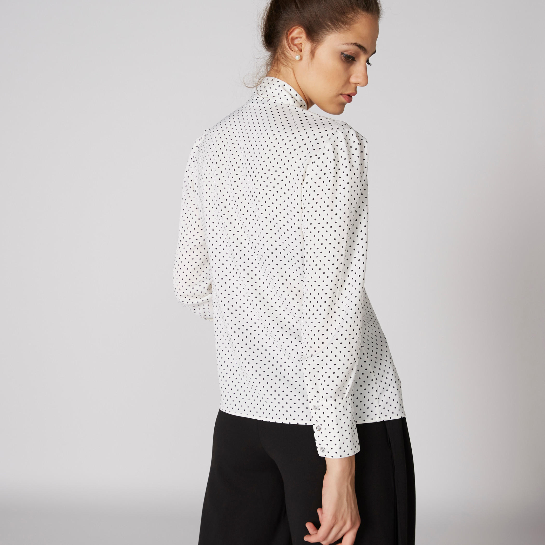 قميص بطبعات وياقة V وأزرار-women-clothing-shirtsandblouses-shirts-image-2