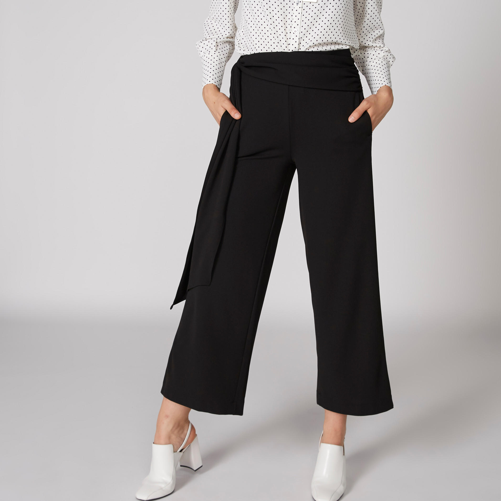 بنطال بالازو طويل برباط وجيوب-women-clothing-bottoms-trousers-image-3