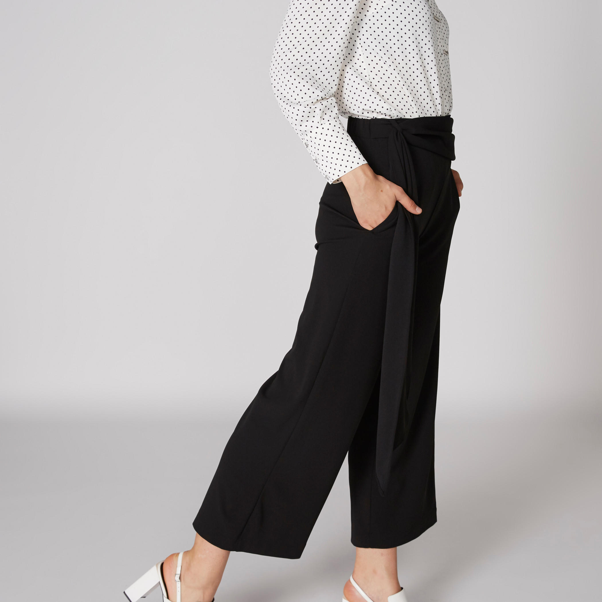 بنطال بالازو طويل برباط وجيوب-women-clothing-bottoms-trousers-image-5