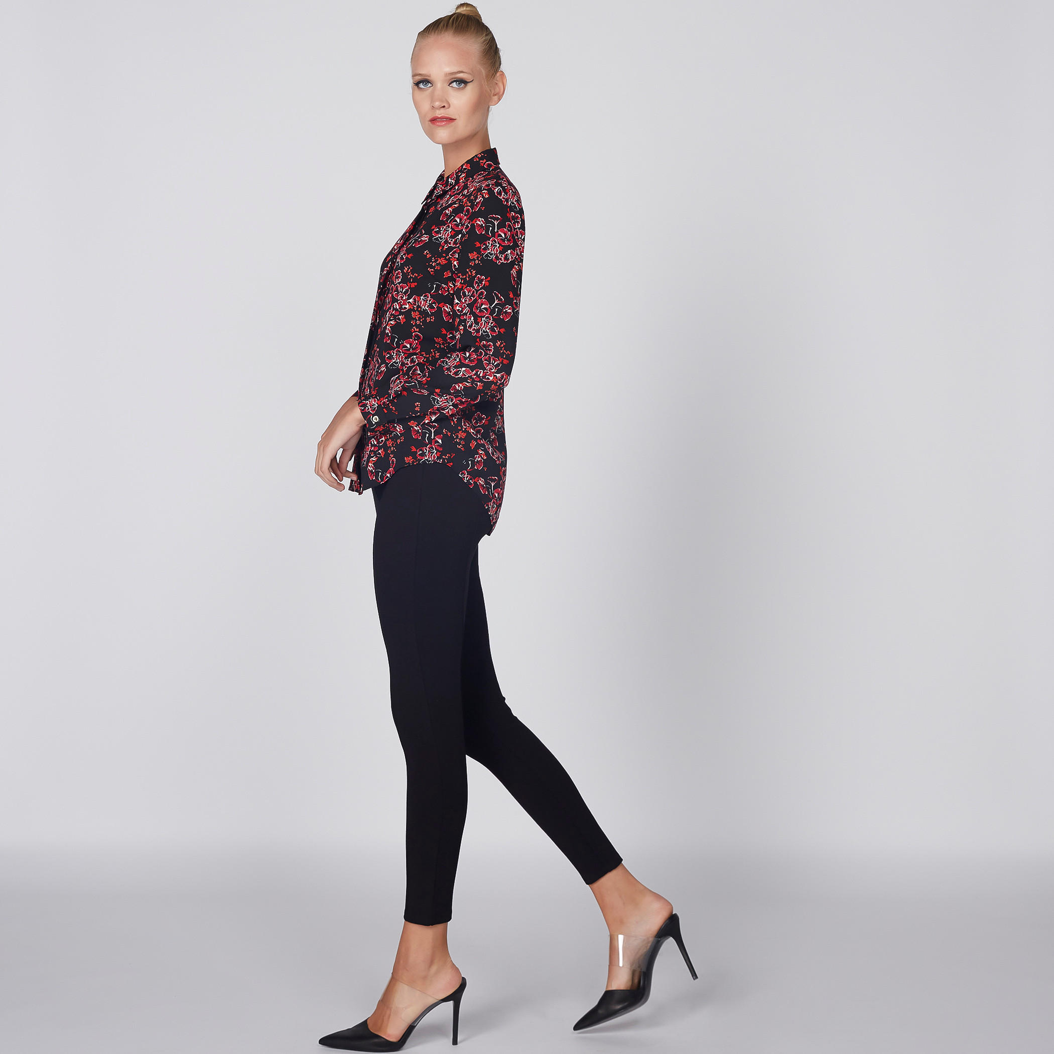 Printed Shirt with Long Sleeves and Concealed Placket-women-clothing-shirtsandblouses-shirts-image-2